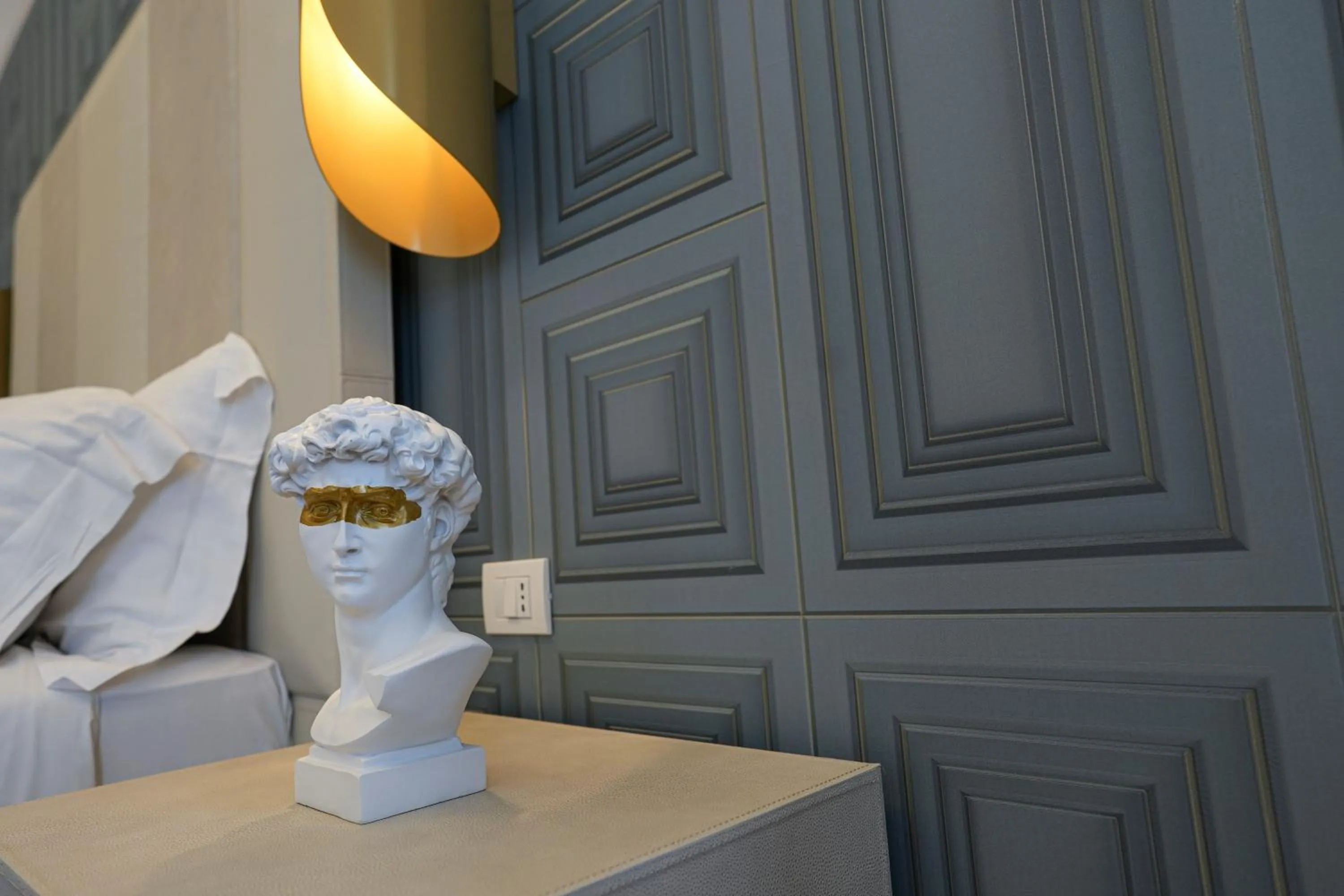 Decorative detail in Màs Boutique Hotel Rome