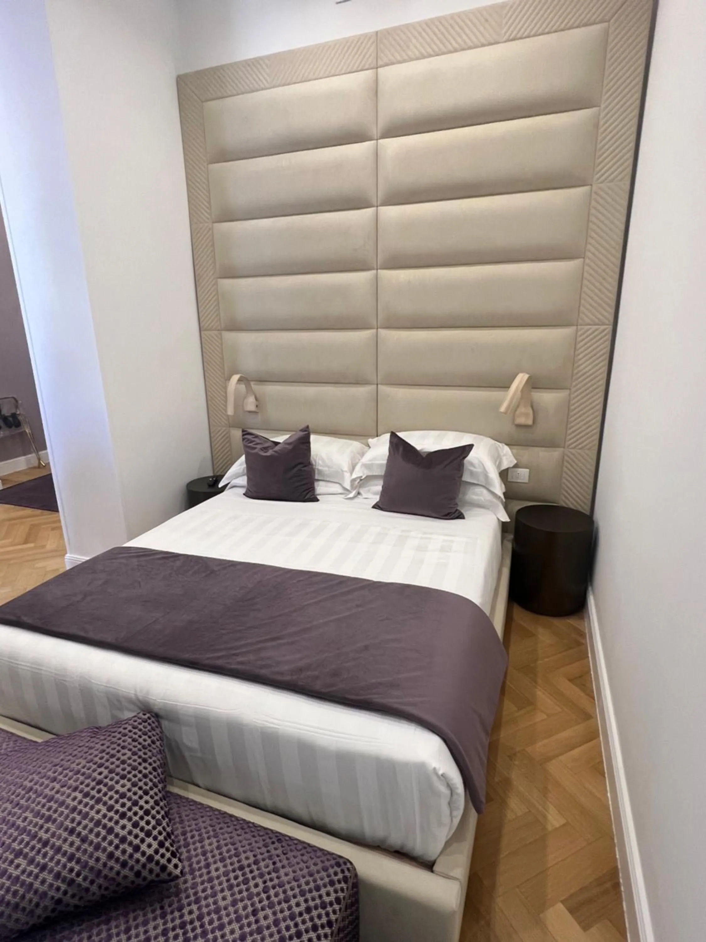 Bed in Màs Boutique Hotel Rome