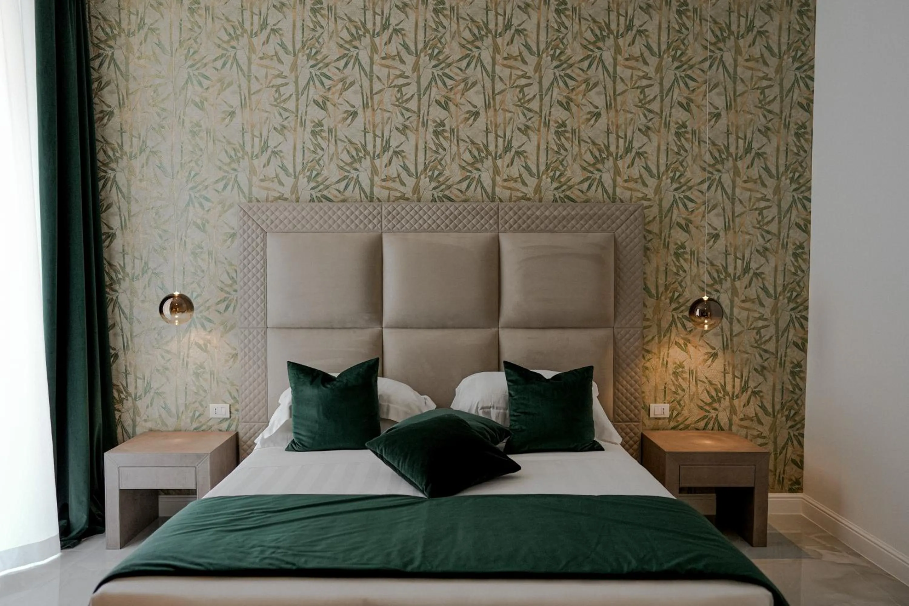 Bed in Màs Boutique Hotel Rome