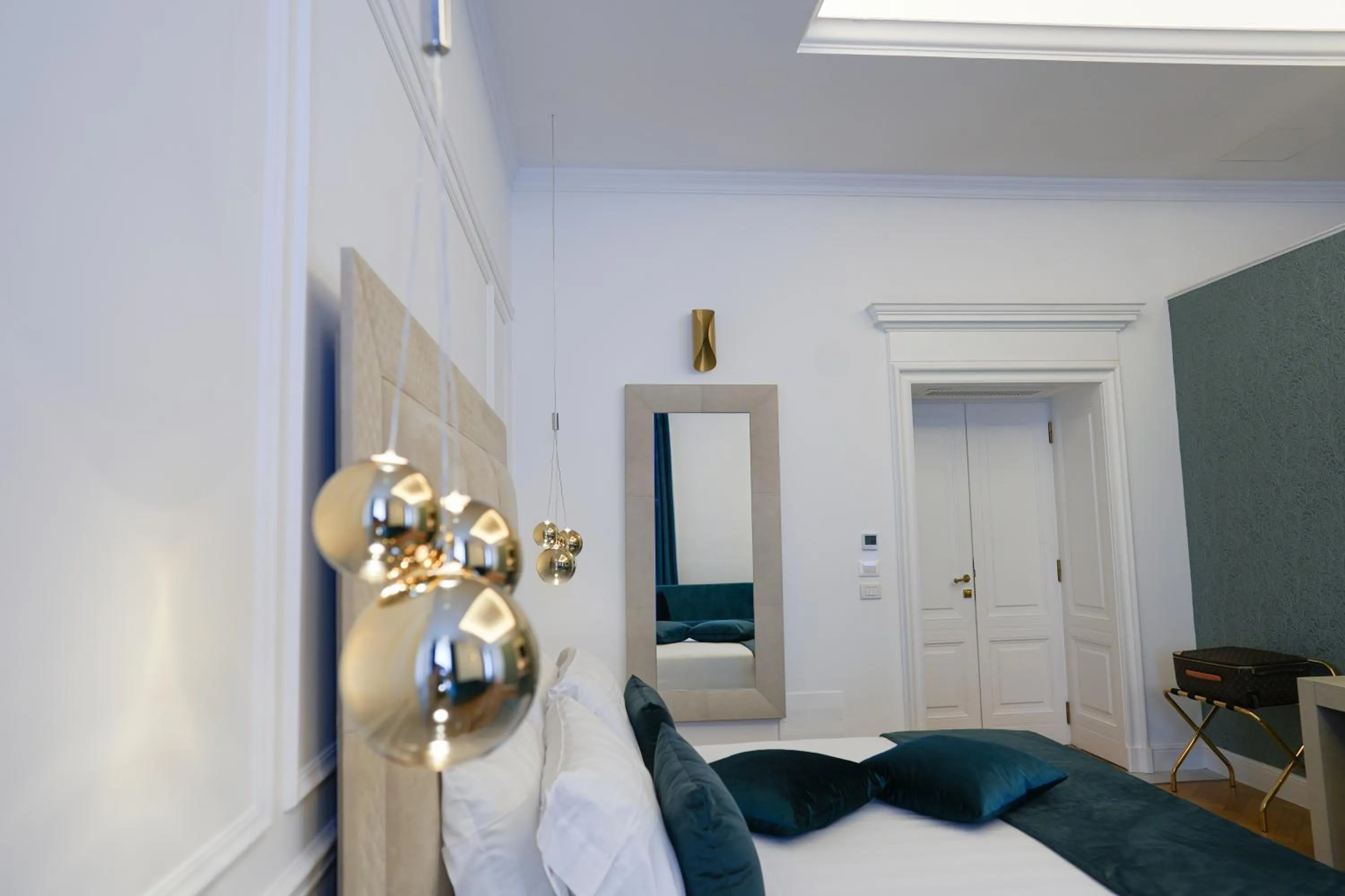 Bed in Màs Boutique Hotel Rome