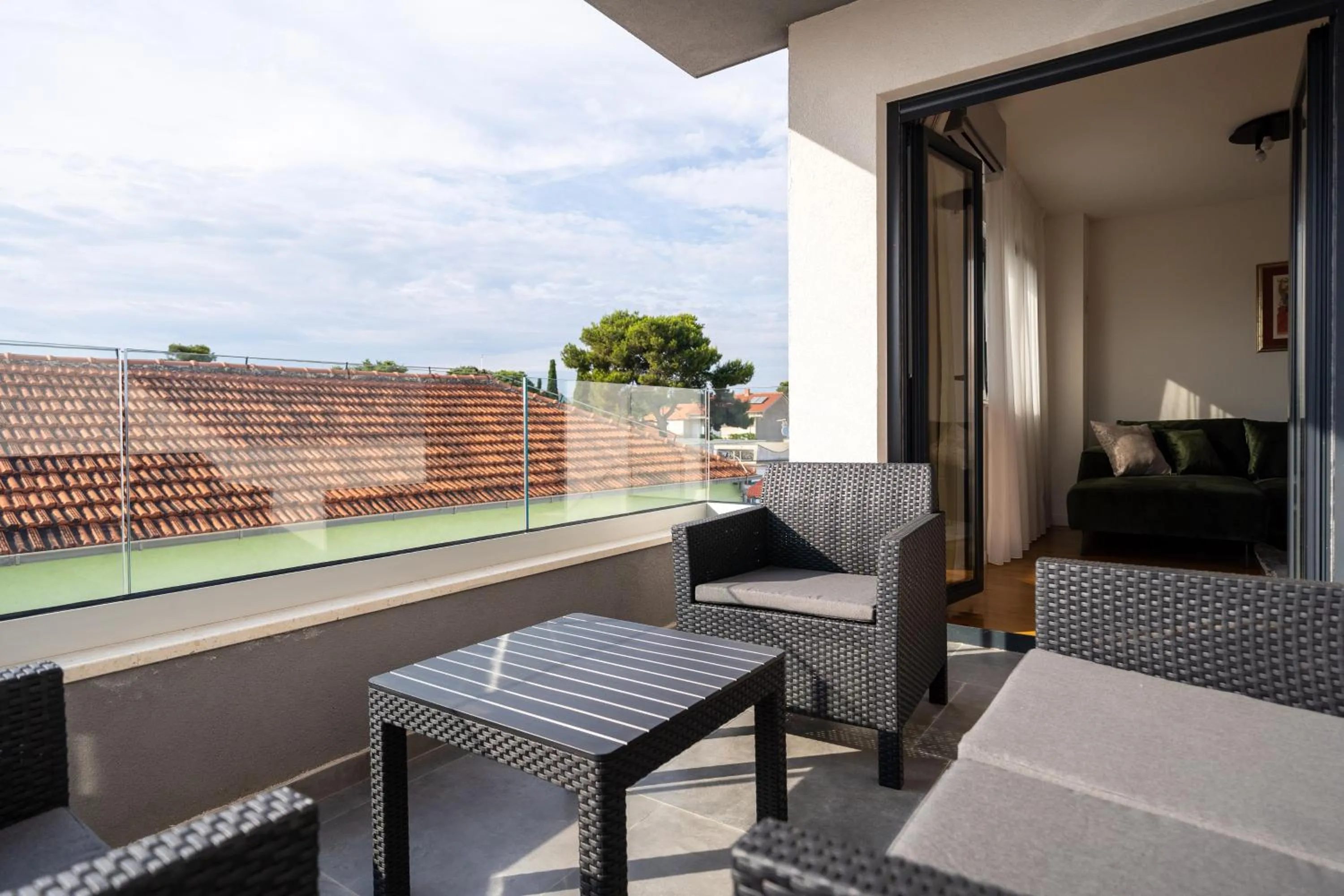 Balcony/Terrace in Mistral Retreat Zadar