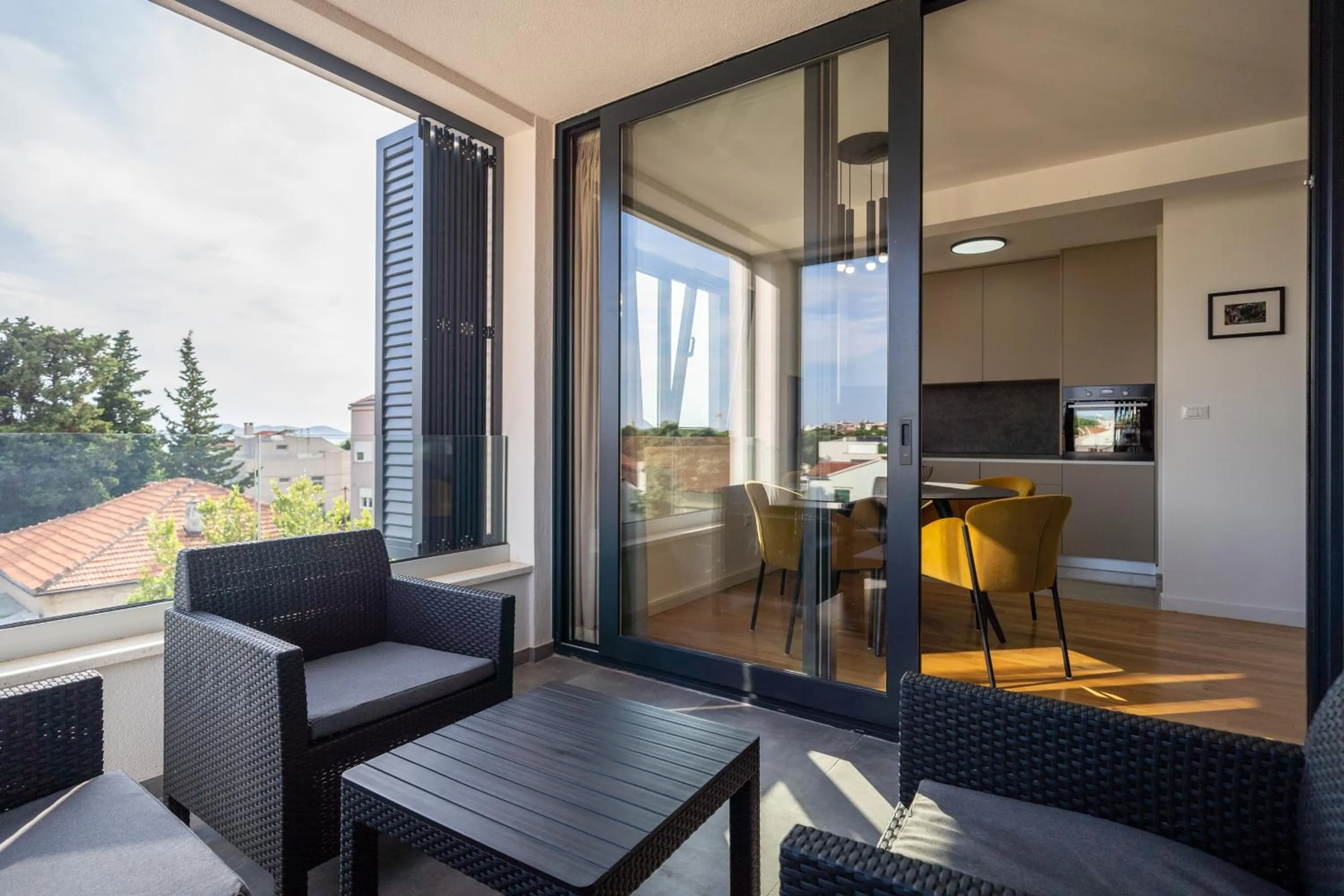 Balcony/Terrace in Mistral Retreat Zadar