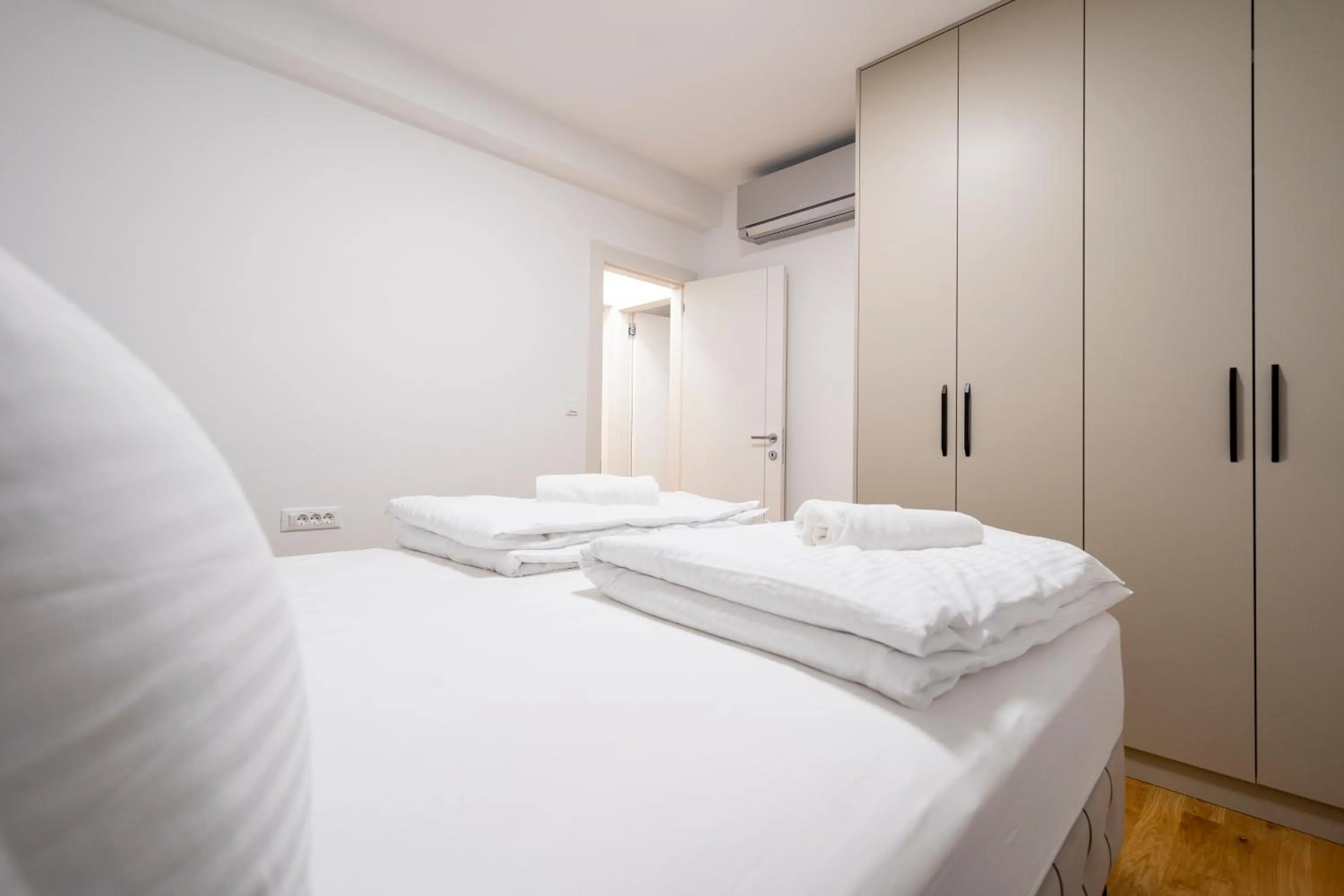 Bed in Mistral Retreat Zadar