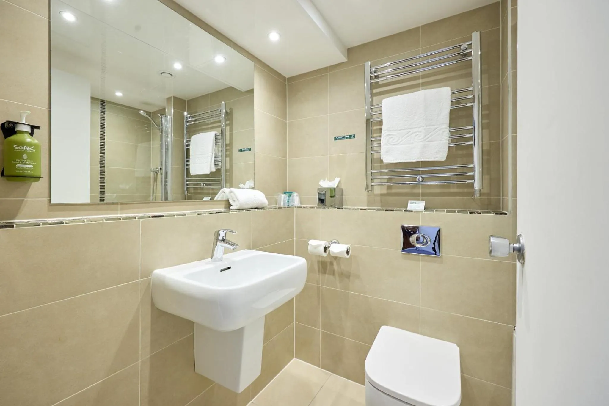 Bathroom in Holiday Inn Newcastle Gosforth Park by IHG