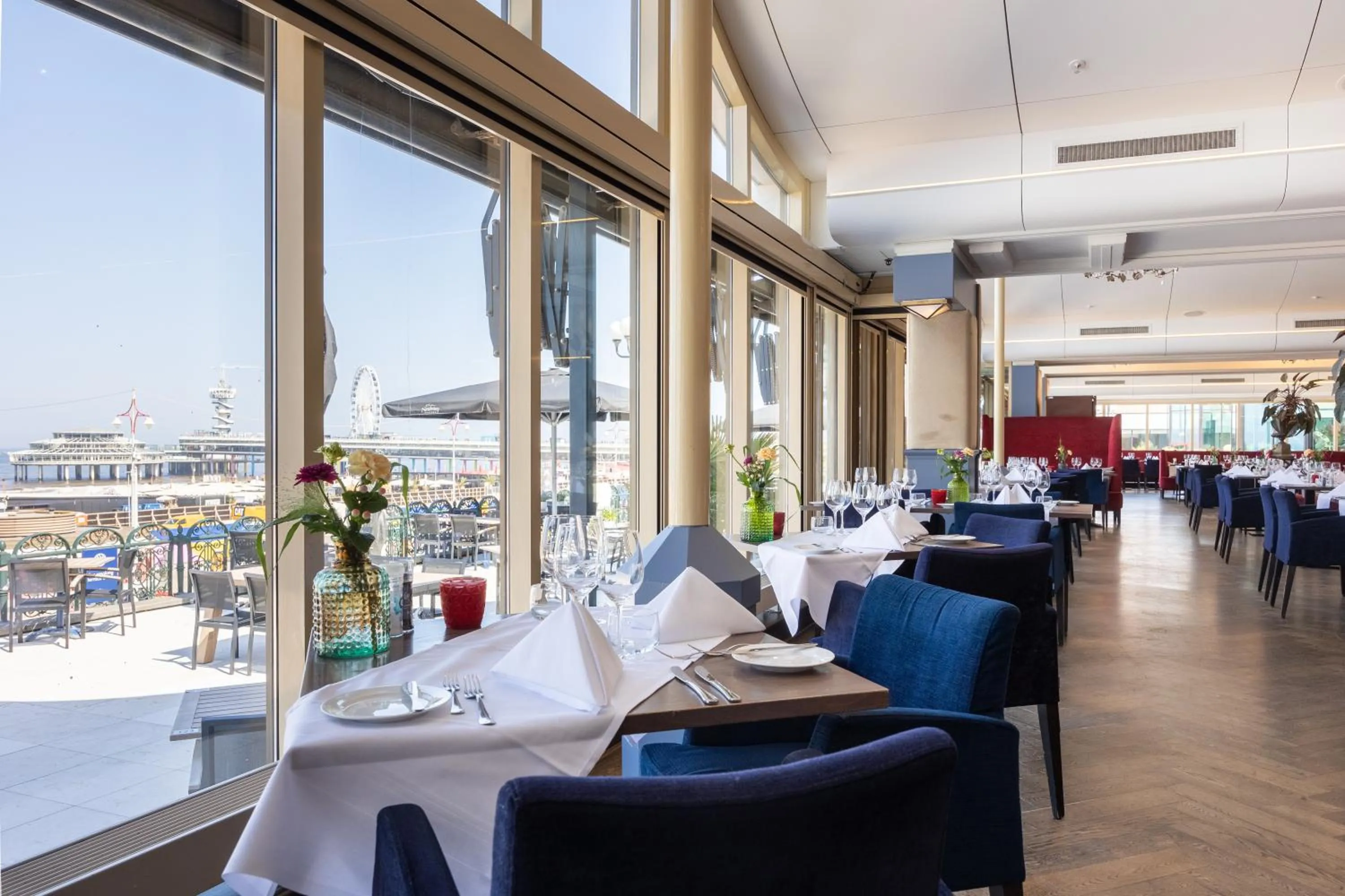 Restaurant/places to eat in Grand Hotel Amrâth Kurhaus The Hague Scheveningen