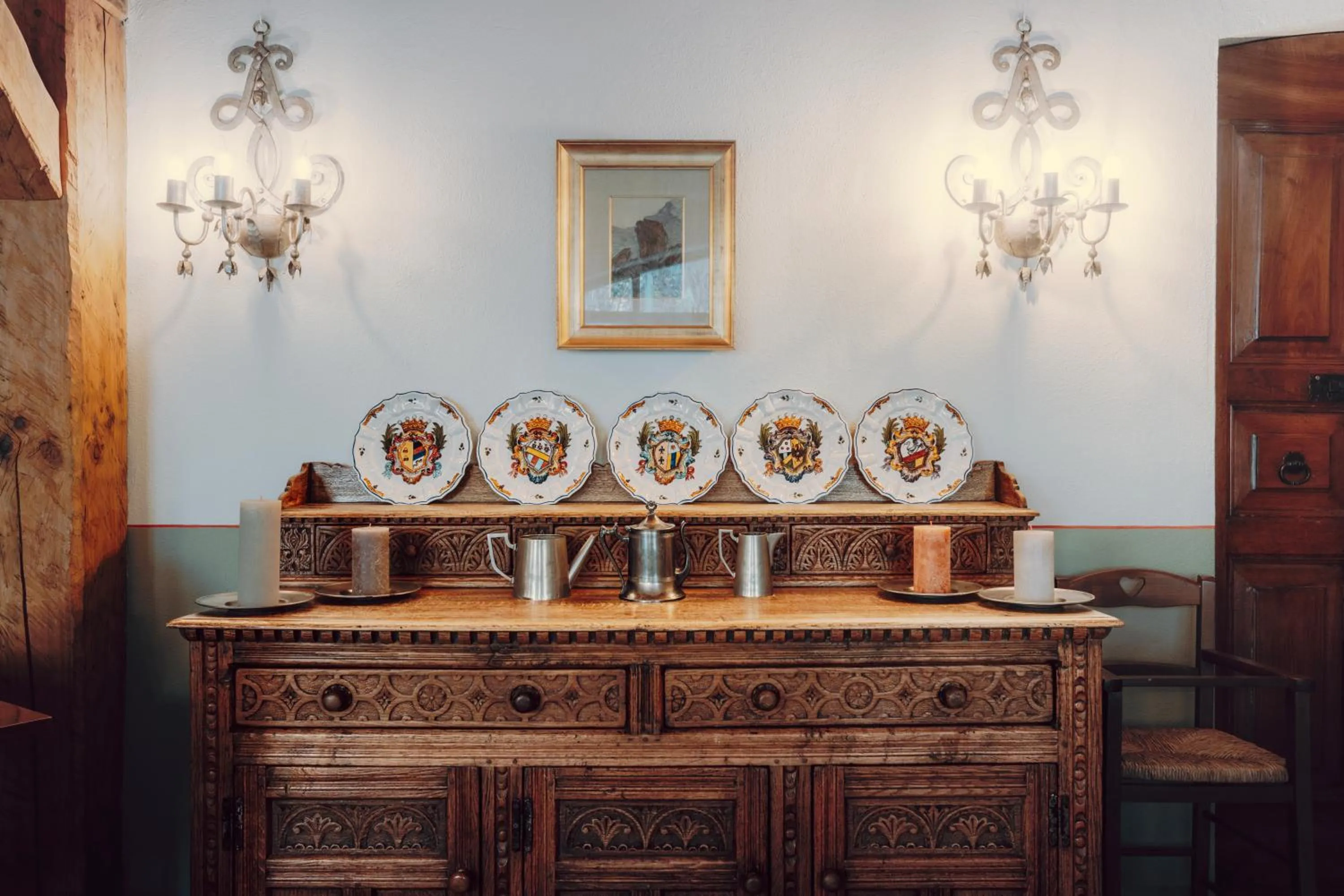 Decorative detail in Locanda La Brenva - Estella Hotel Collection & Experience