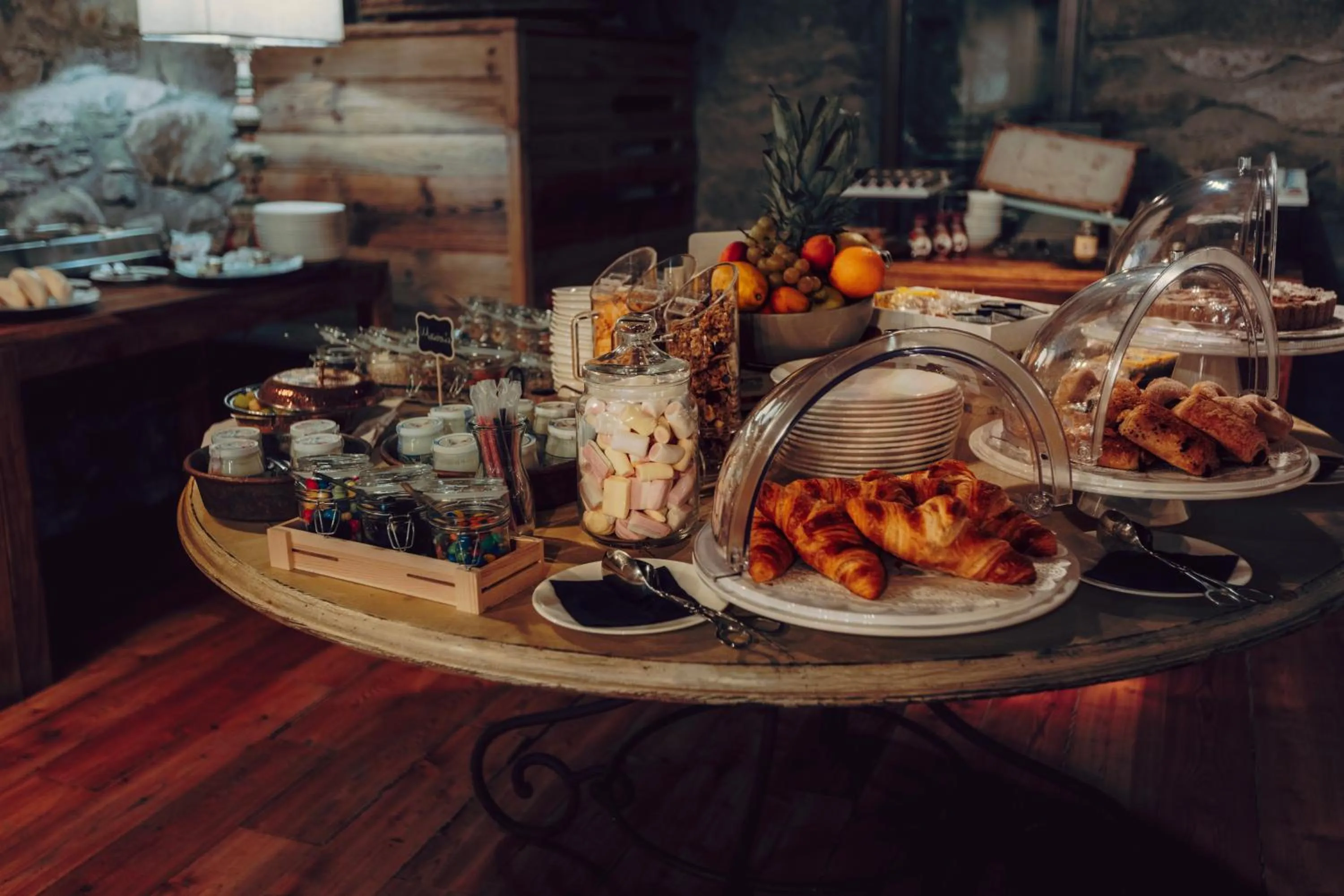 Continental breakfast in Locanda La Brenva - Estella Hotel Collection & Experience