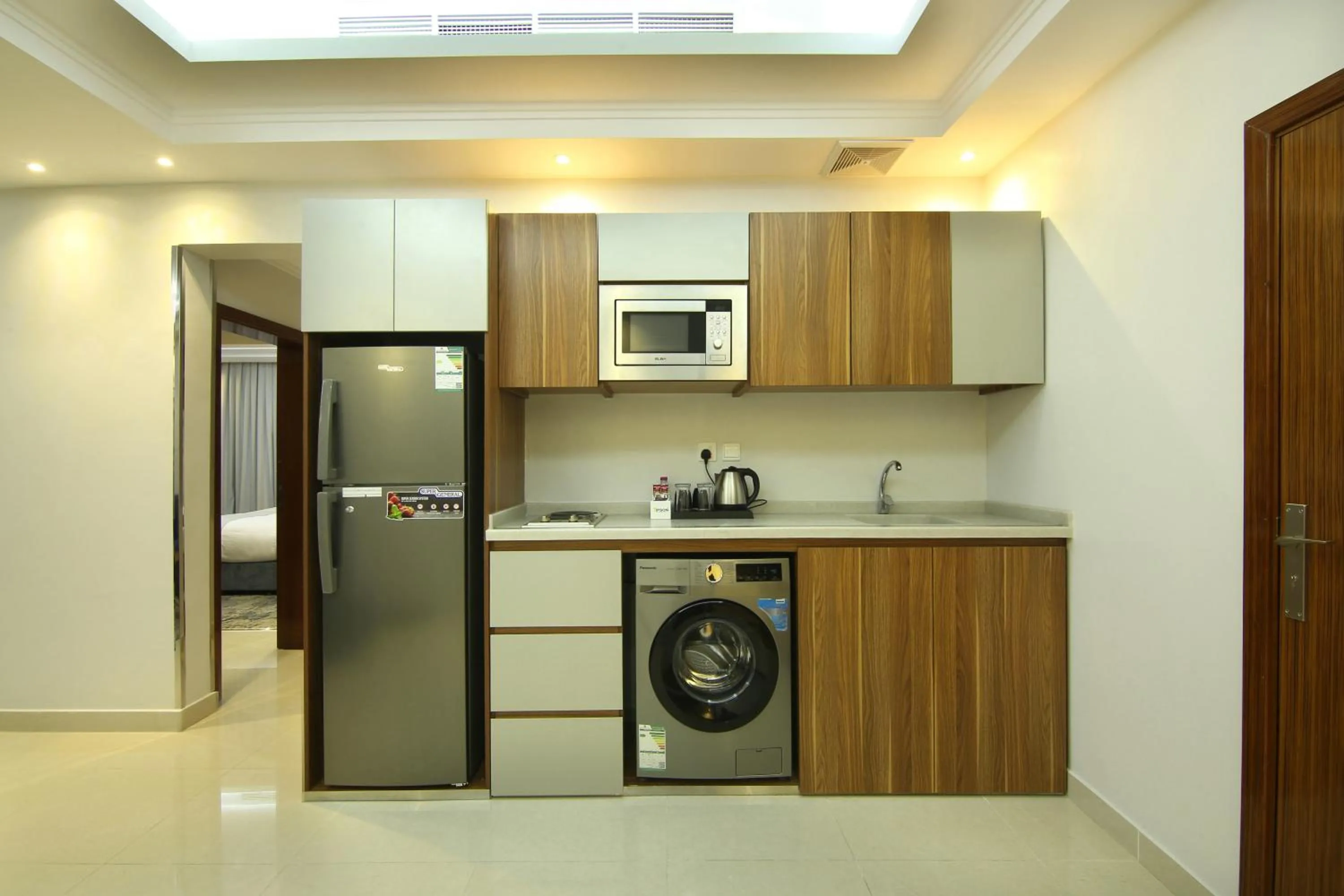 Kitchen or kitchenette in La Richy Jeddah