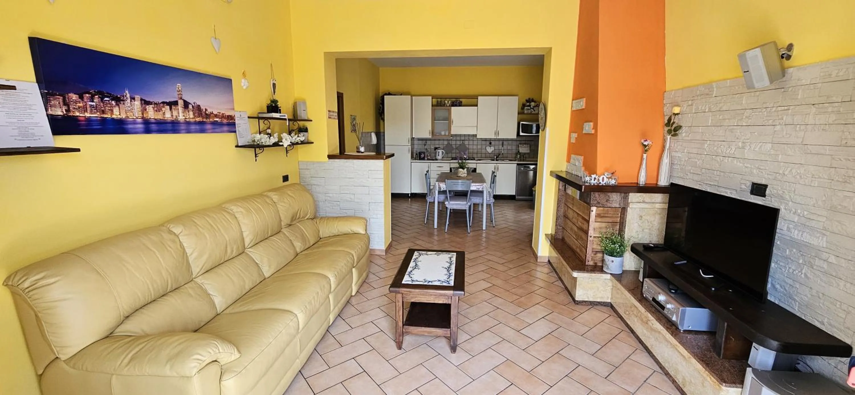 TV and multimedia in Casa con incantevole panorama