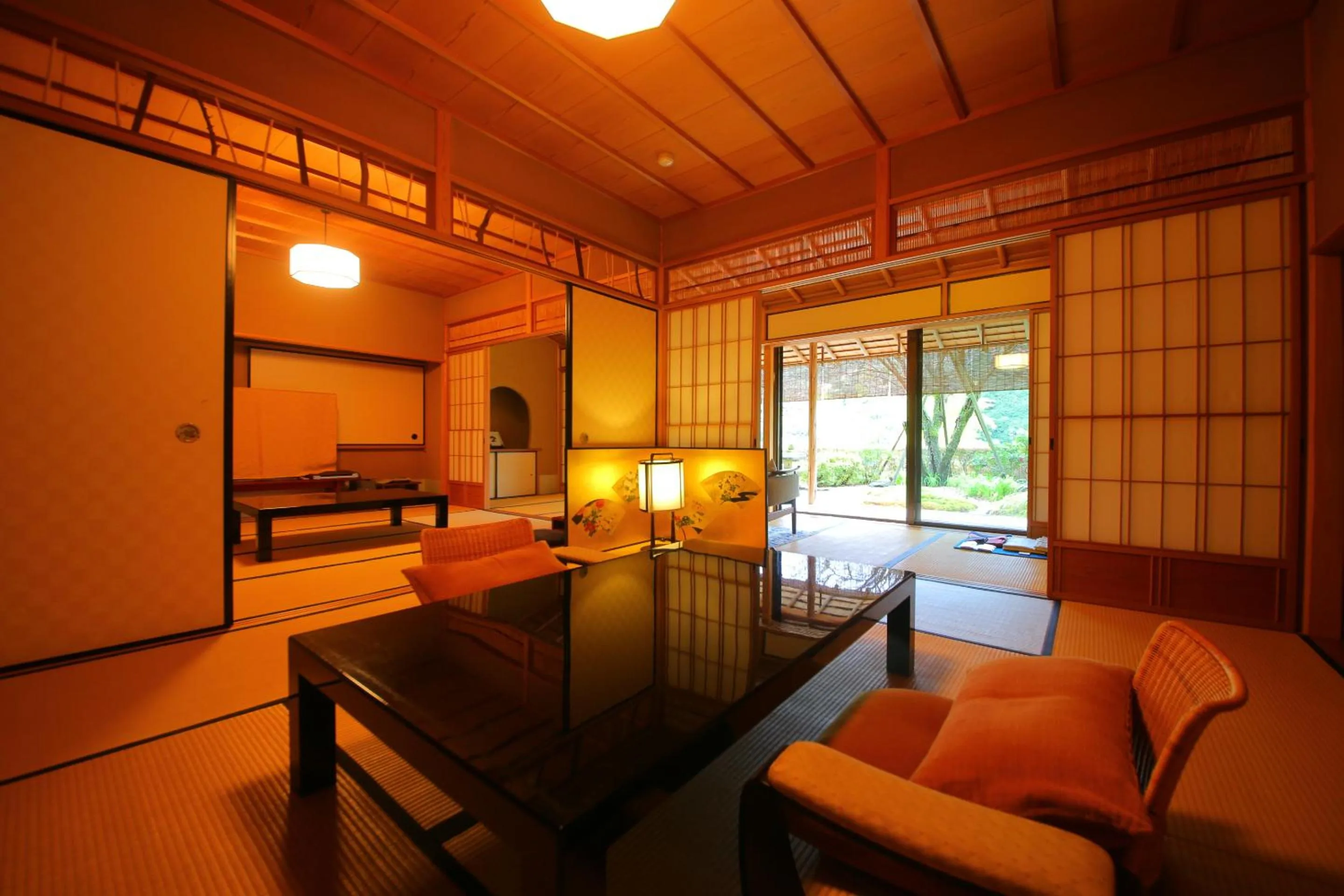 Living room in Fukiya Ryokan