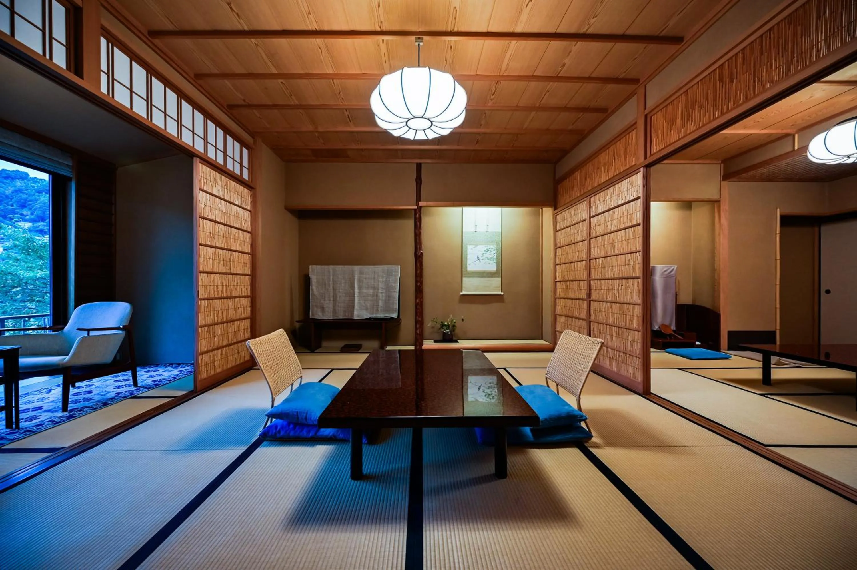 Living room in Fukiya Ryokan