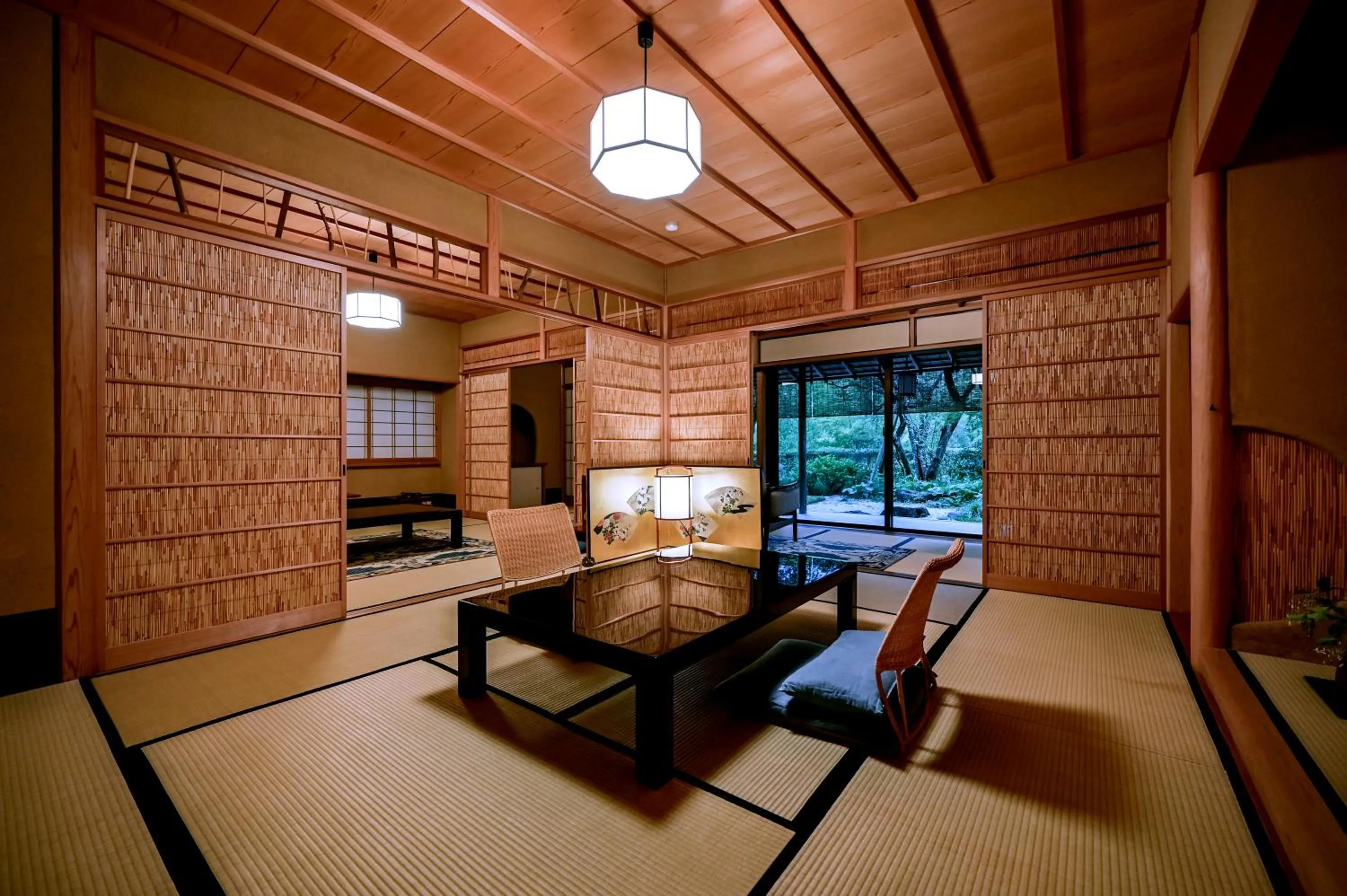 Living room in Fukiya Ryokan