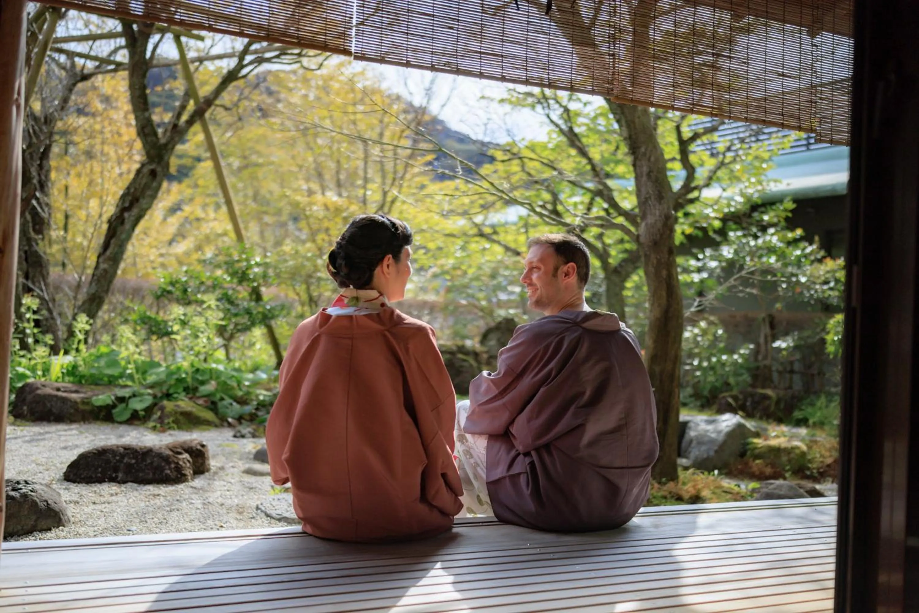 Balcony/Terrace in Fukiya Ryokan