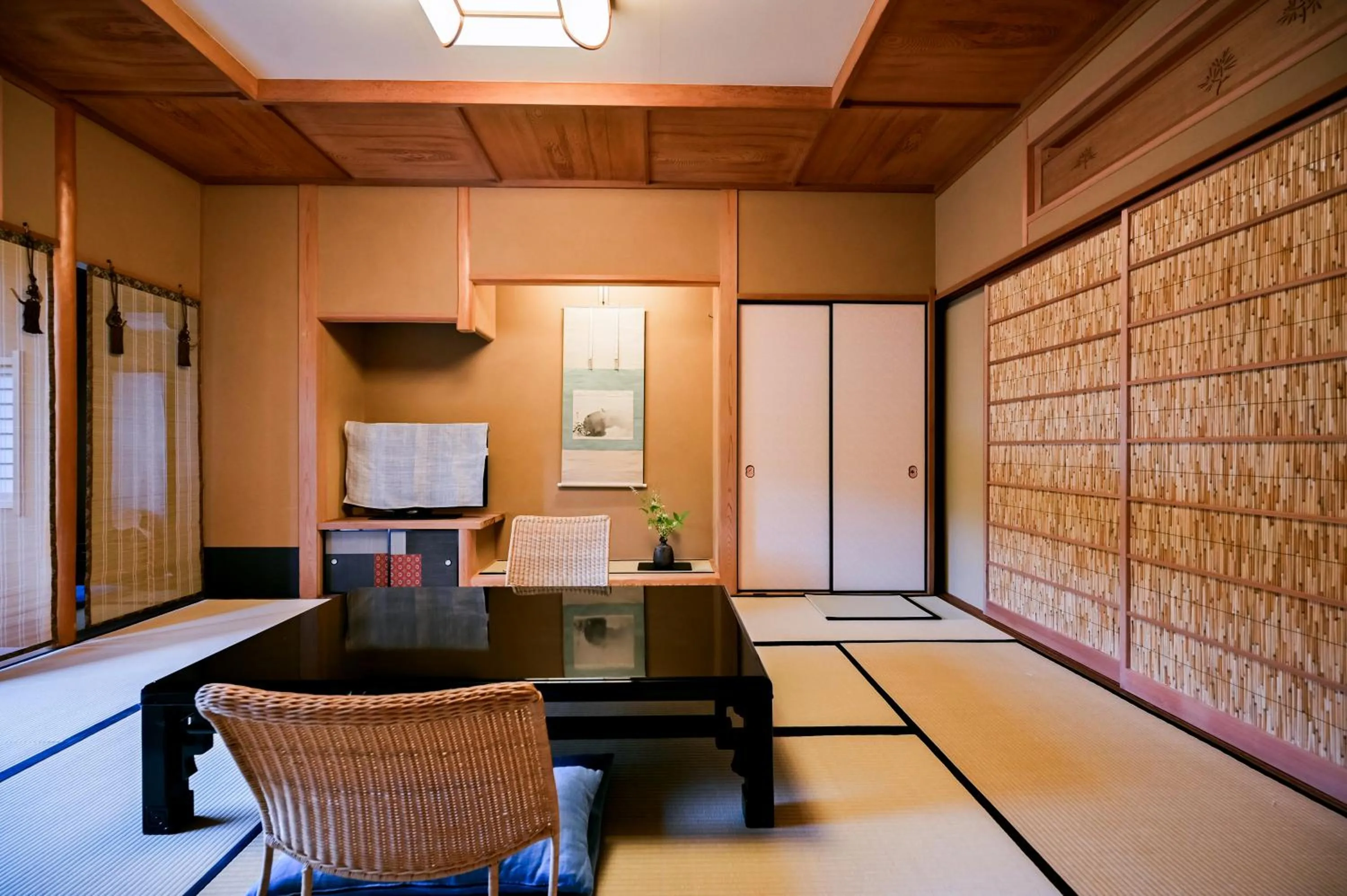 Living room in Fukiya Ryokan