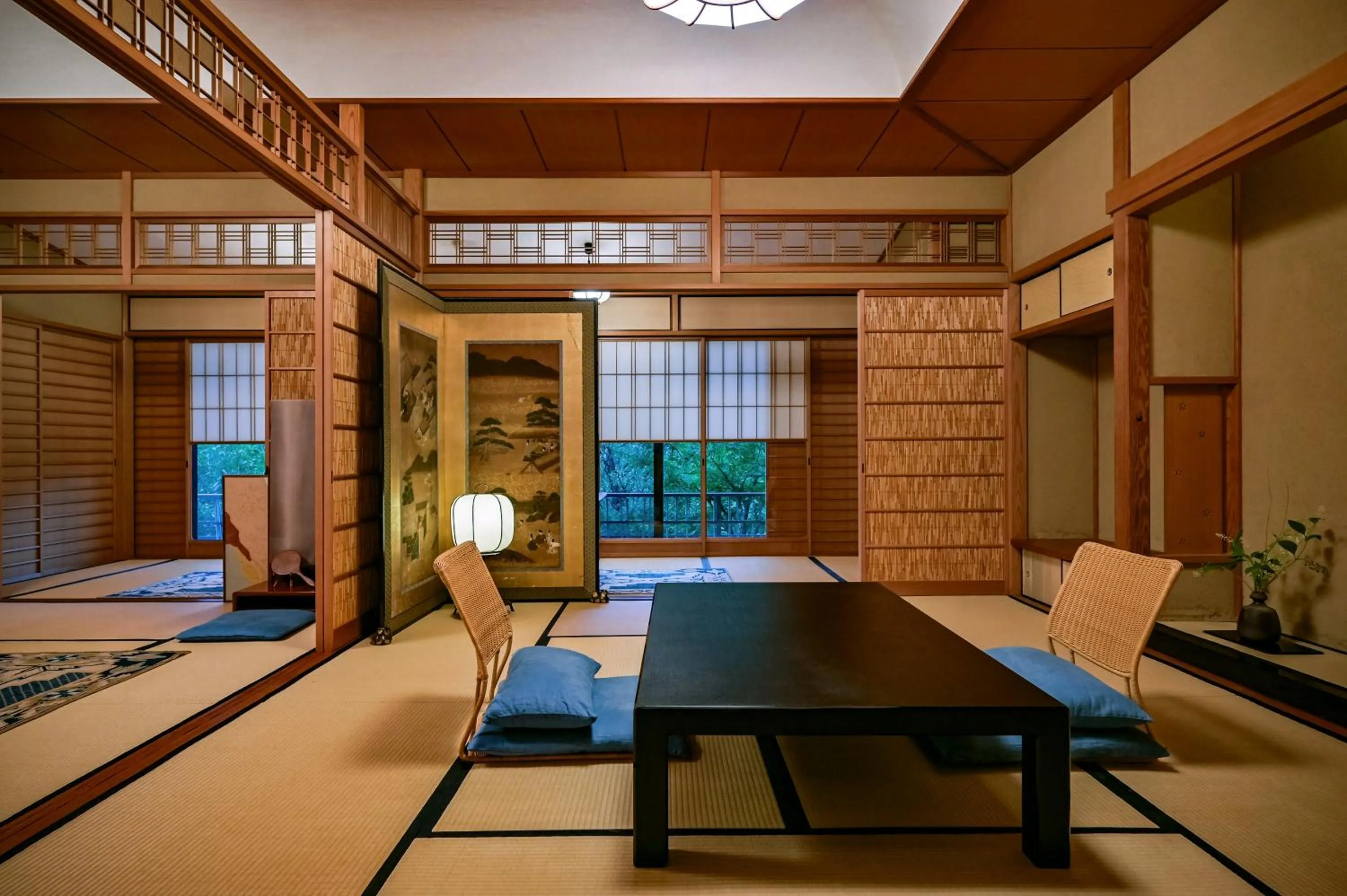Living room in Fukiya Ryokan