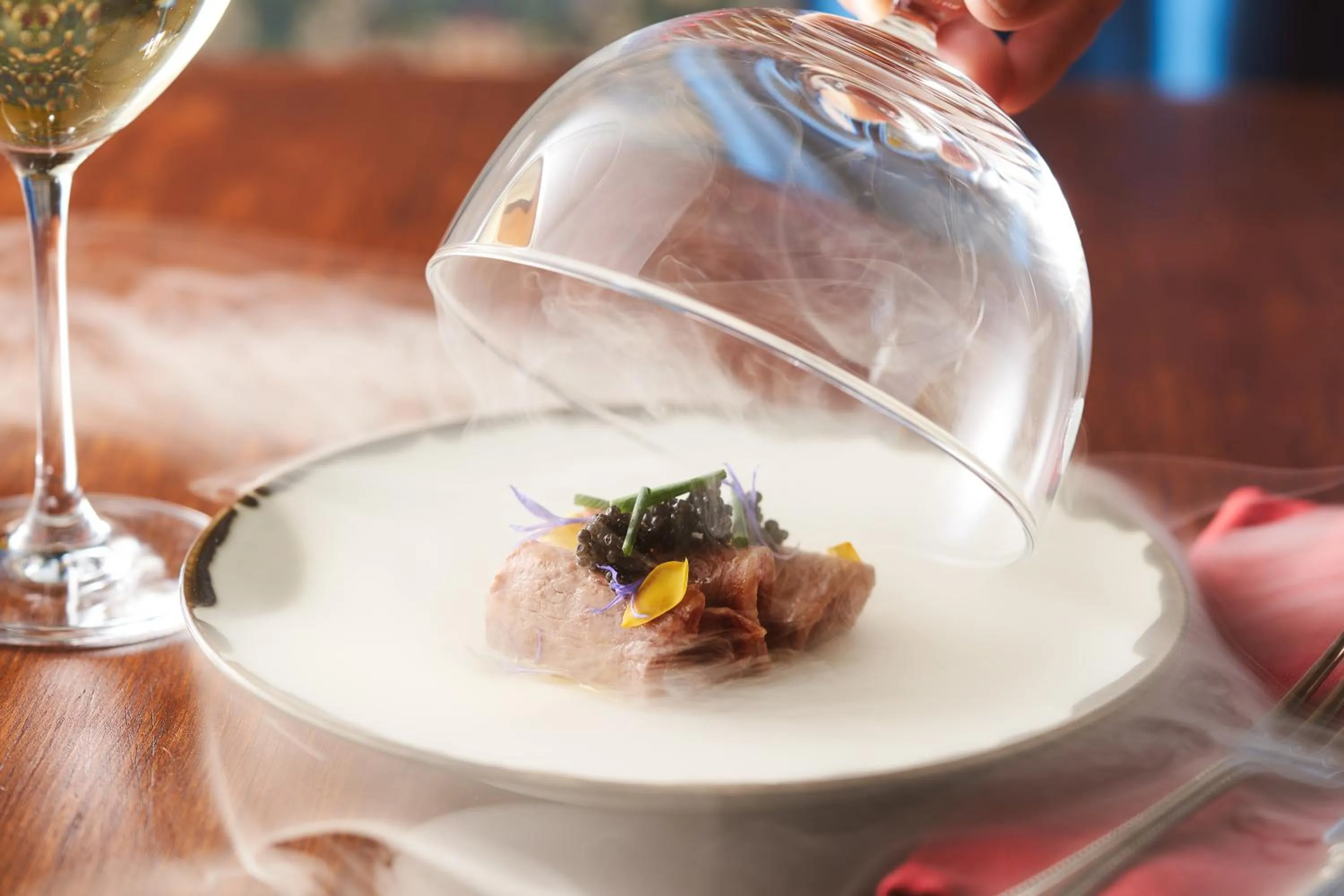 Dinner in LONGINGHOUSE Kyukaruizawa Suwanomori