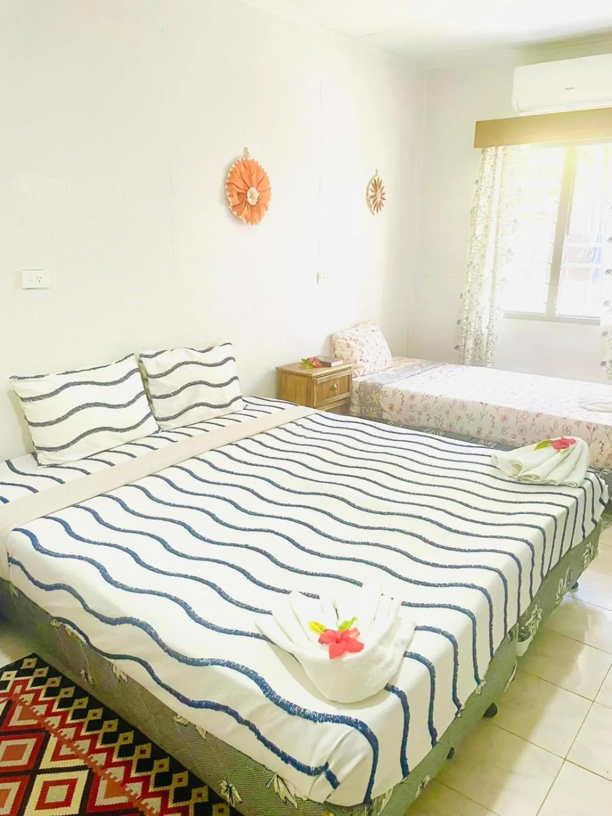 Bed in The Ideal Bed & Breakfast