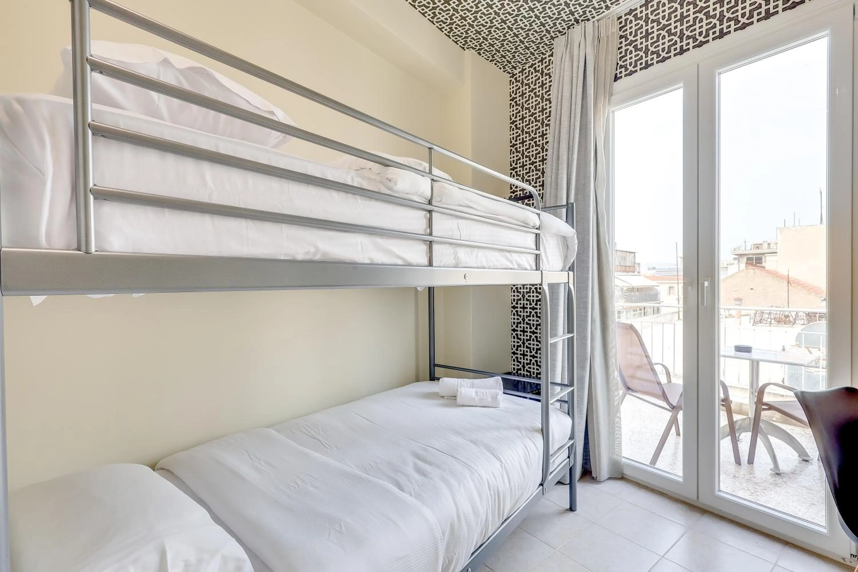 Photo of the whole room, Bed in 7ATHENS