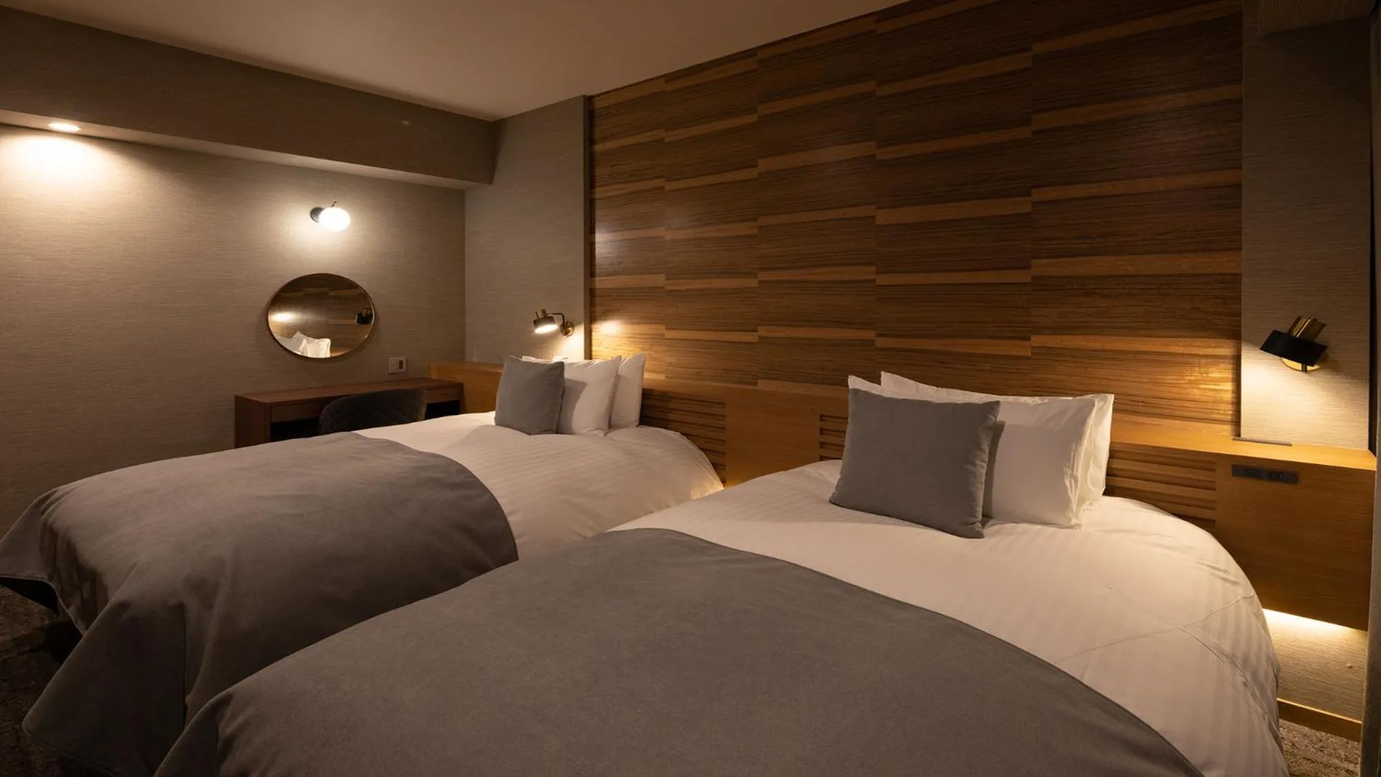 Photo of the whole room, Bed in Sengokubara COCON