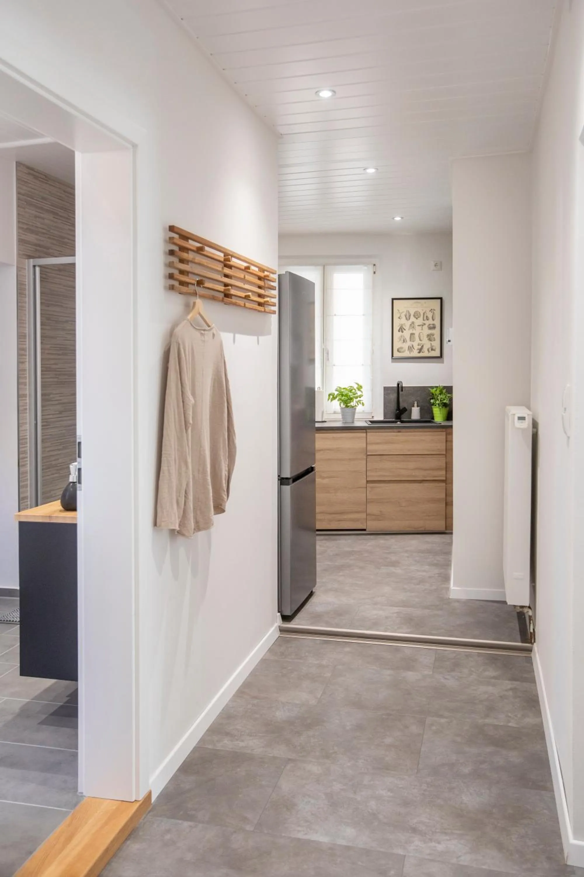 Kitchen or kitchenette in bayreuthome - Stilvolles Apartment im Zentrum - 2 Schlafzimmer