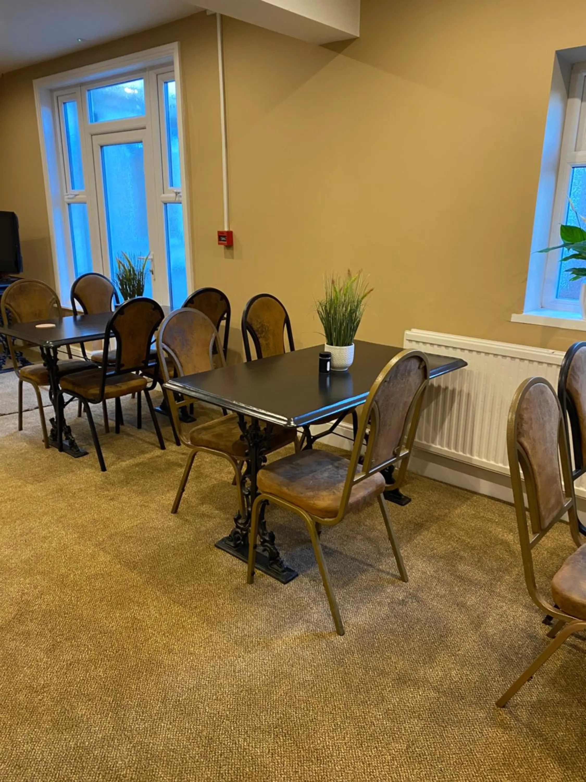 Dining area in The New Talbot Hotel