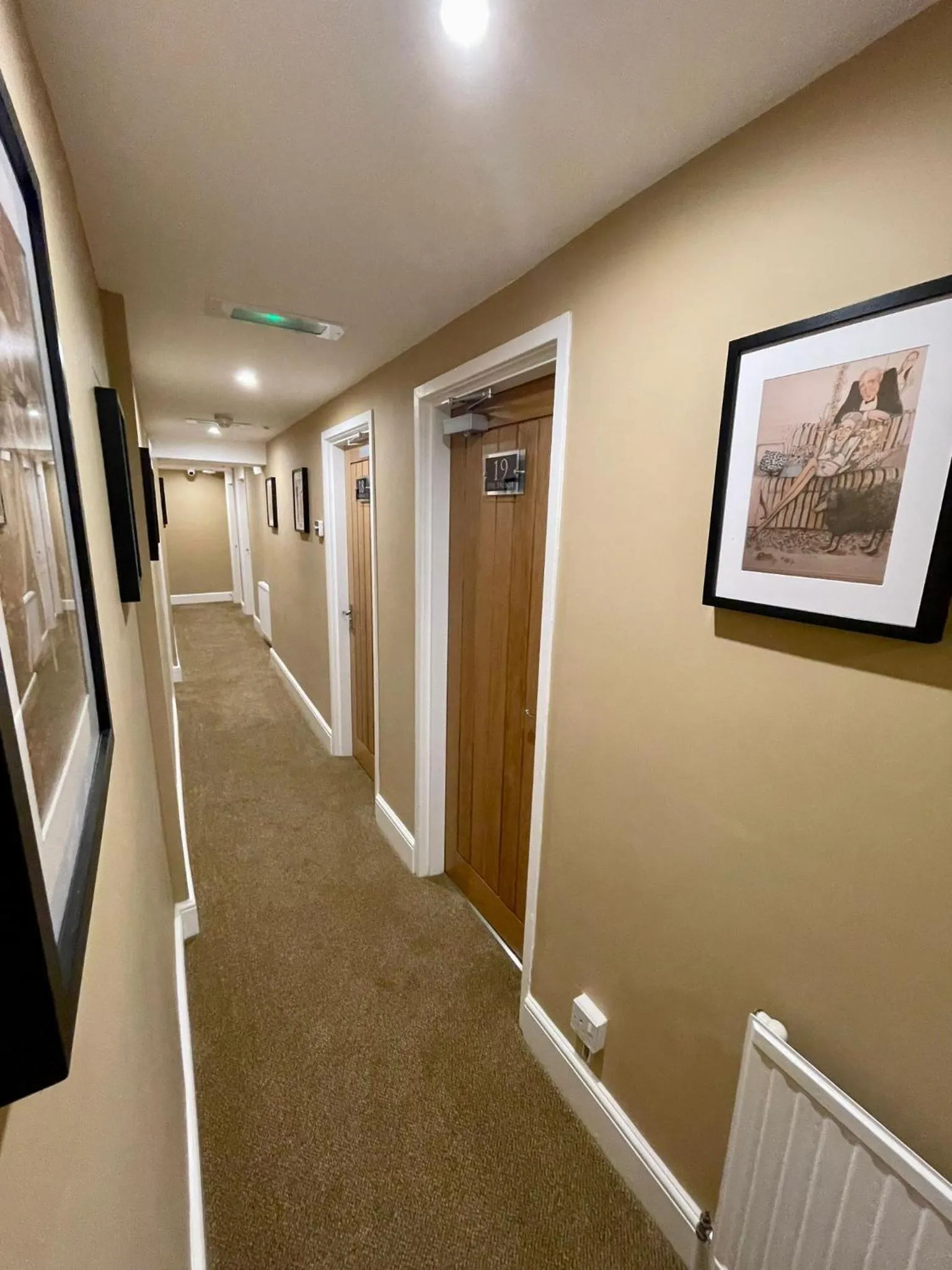 Bedroom in The New Talbot Hotel