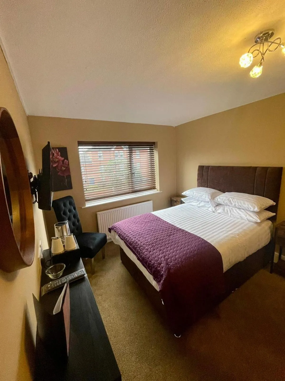 Bed in The New Talbot Hotel