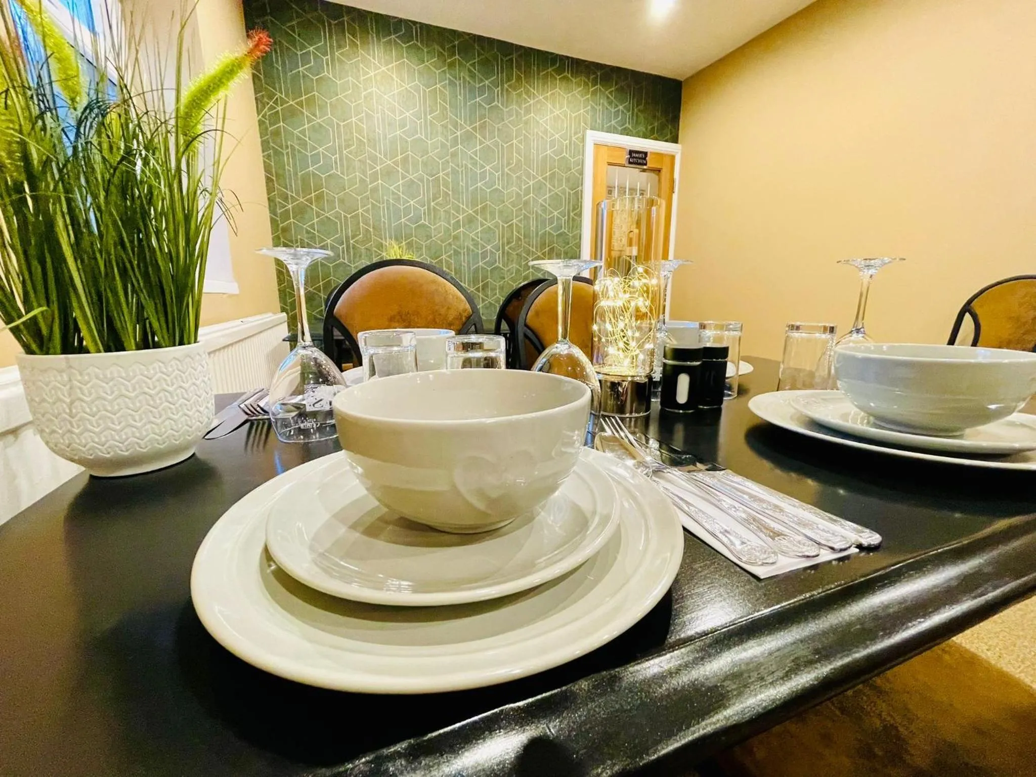 Seating area in The New Talbot Hotel