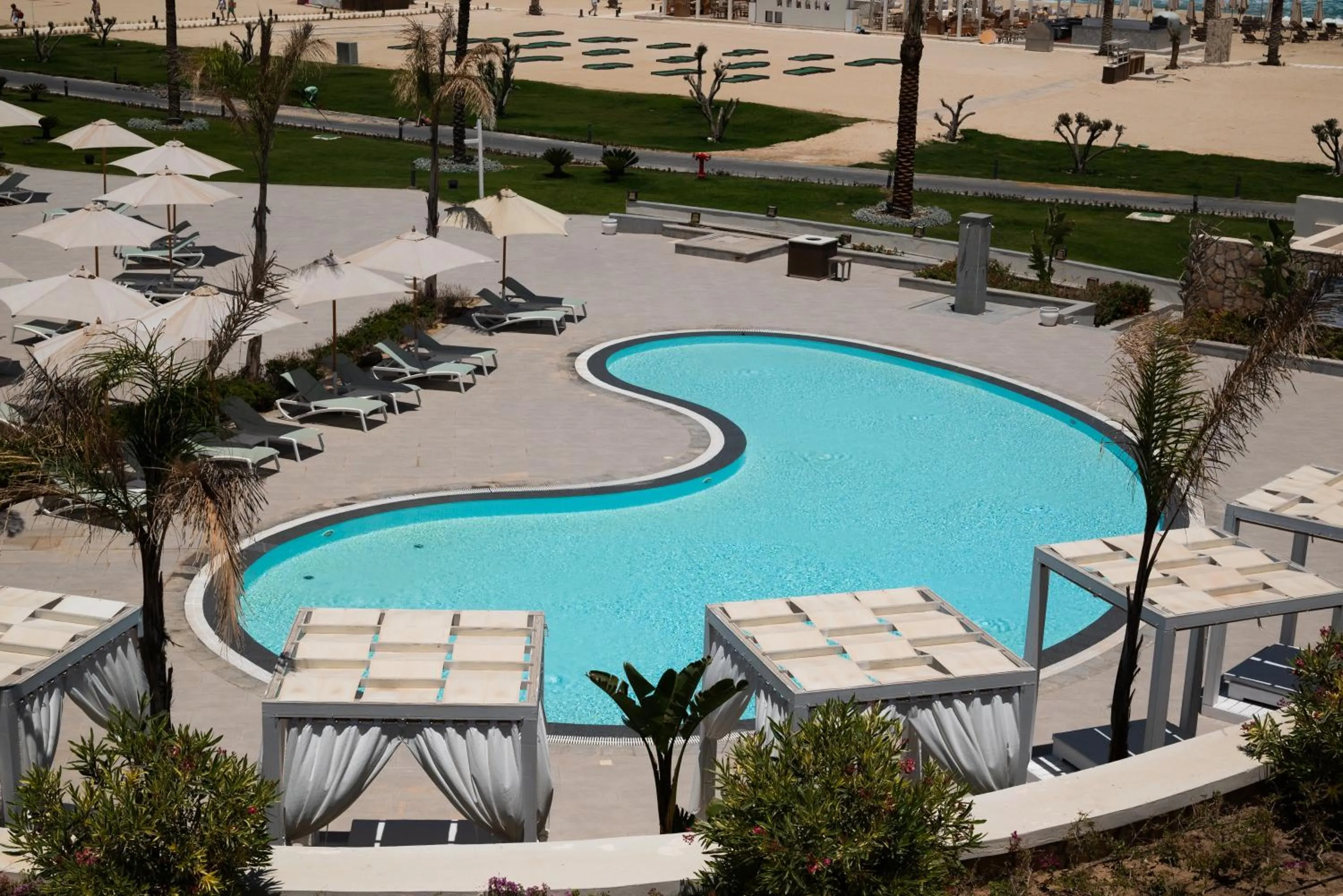 Swimming pool in Cleopatra Sidi Heneish