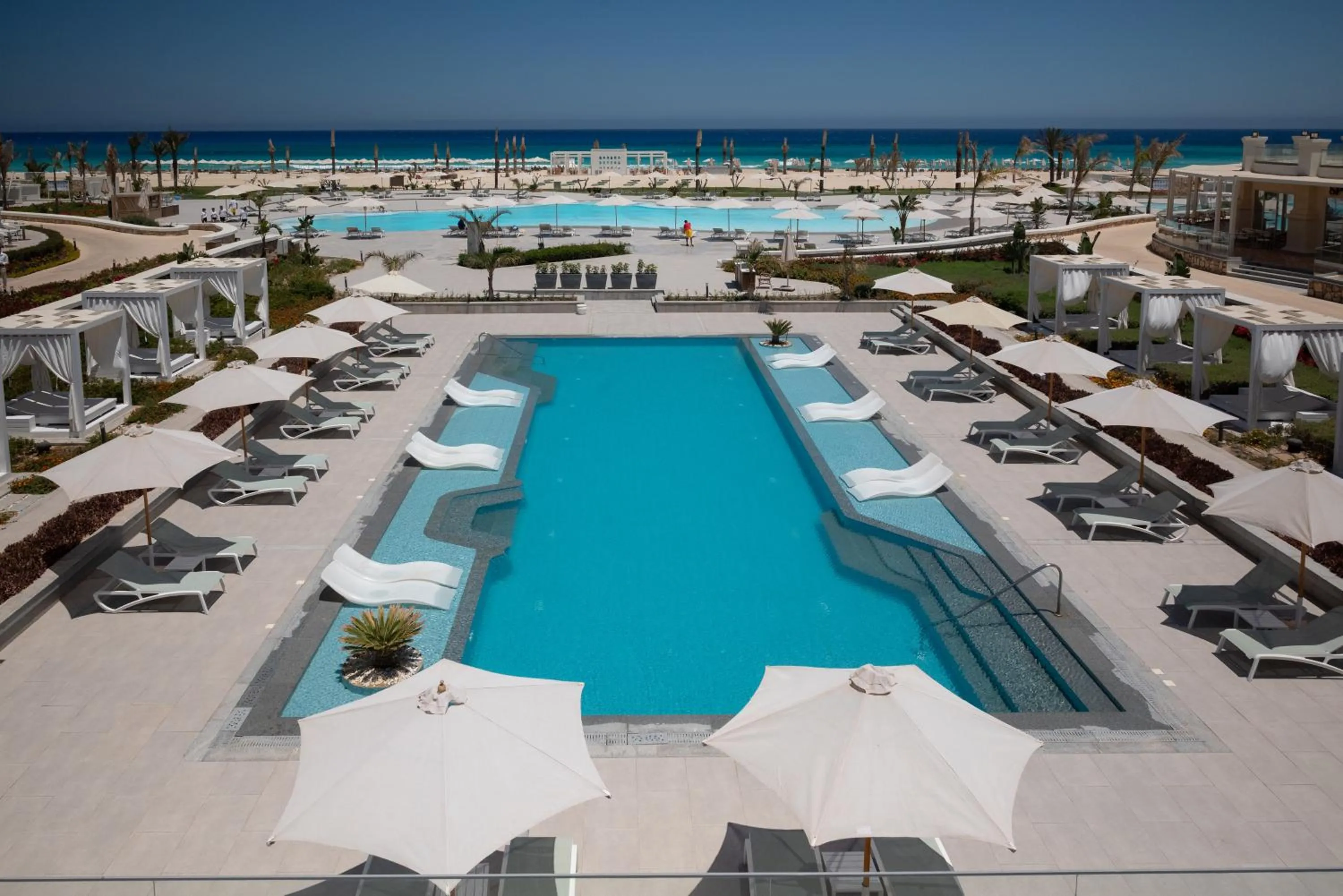 Swimming pool in Cleopatra Sidi Heneish