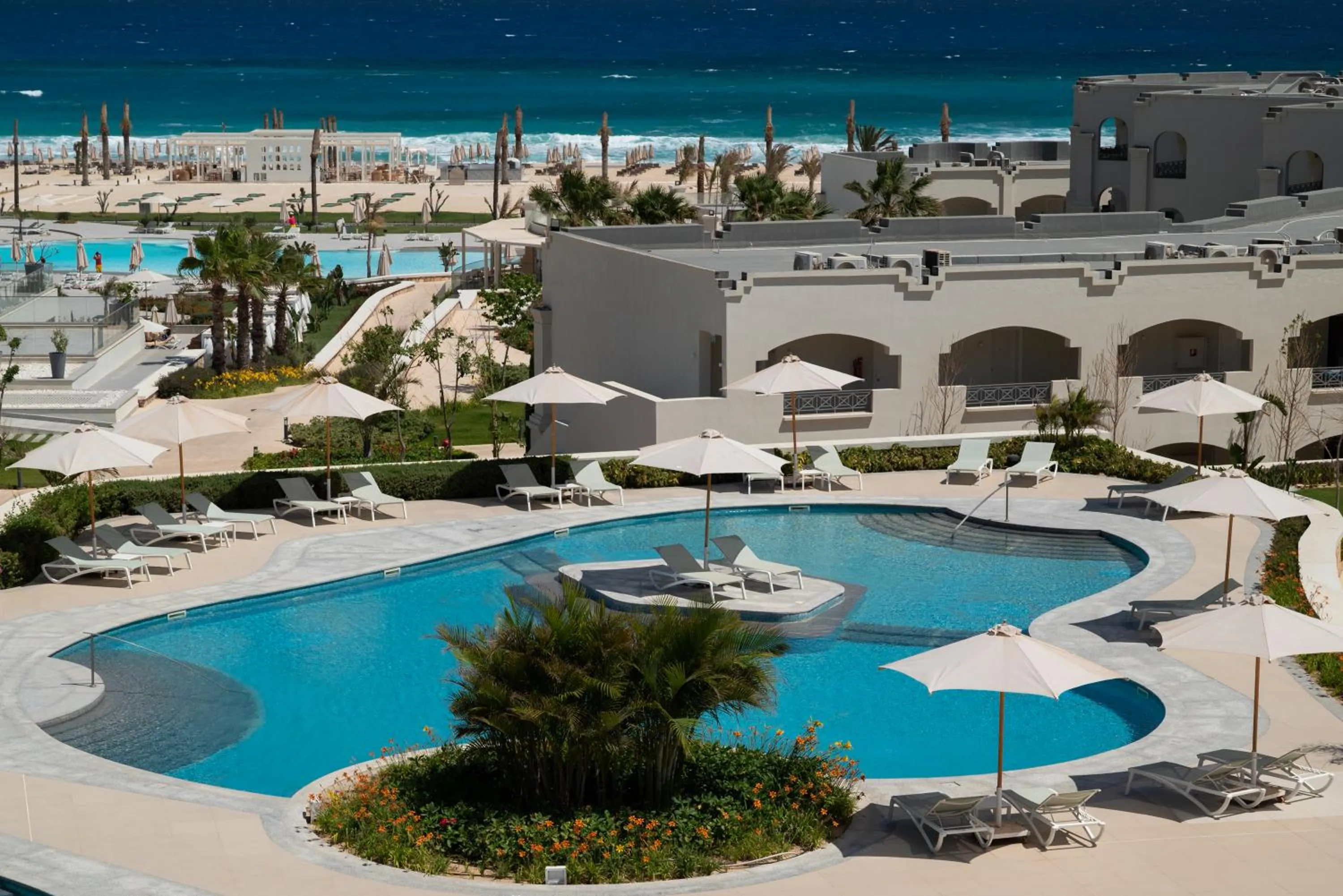 Swimming pool in Cleopatra Sidi Heneish