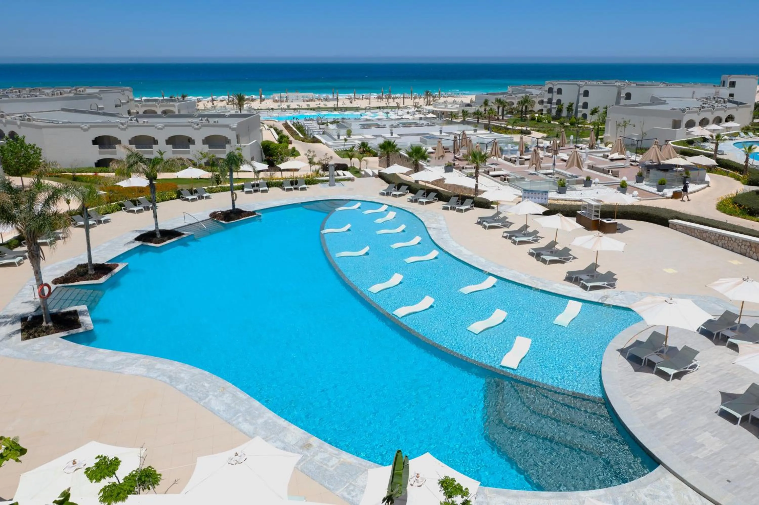 Swimming pool in Cleopatra Sidi Heneish