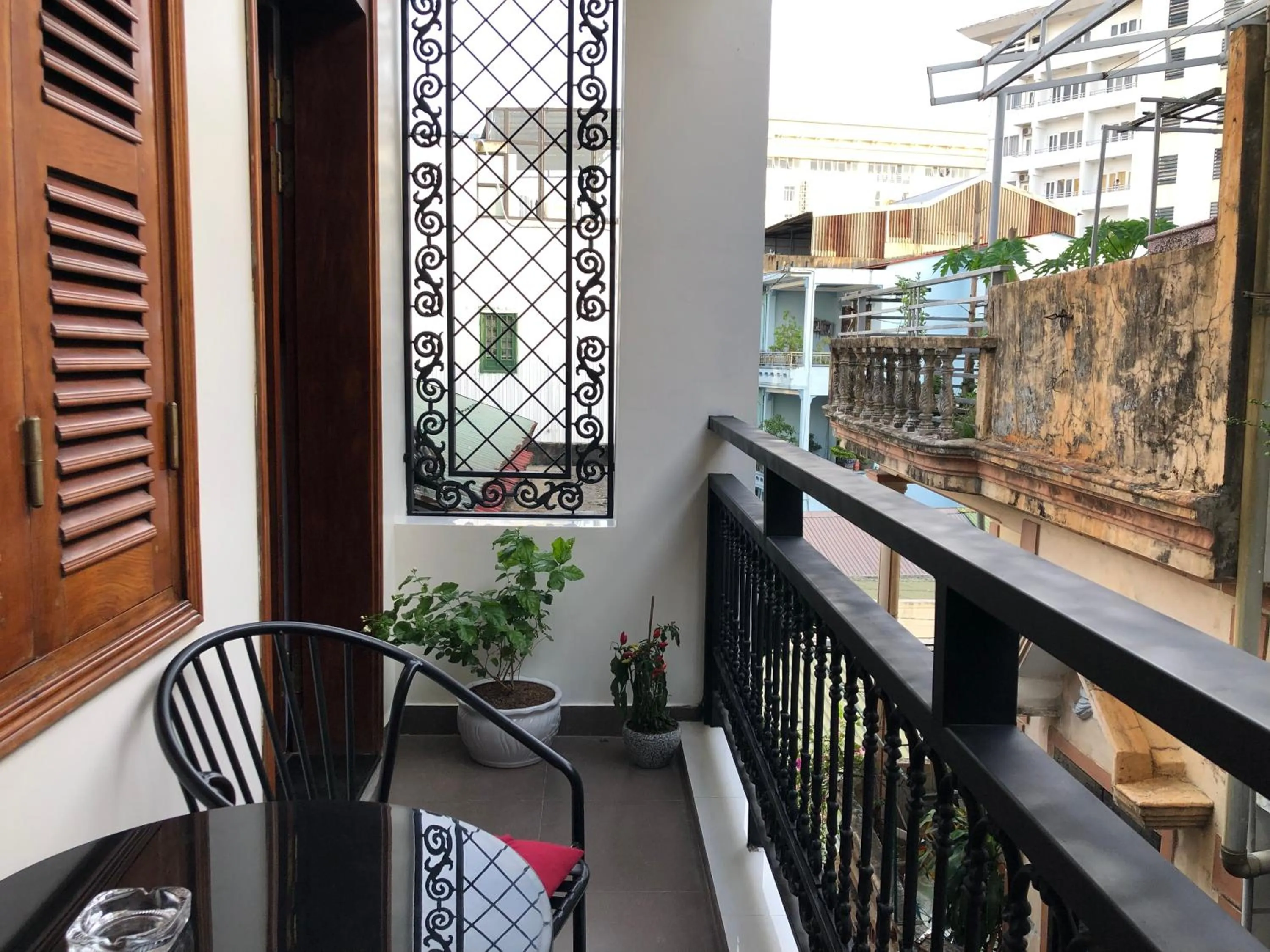 Balcony/Terrace in Maya Homestay