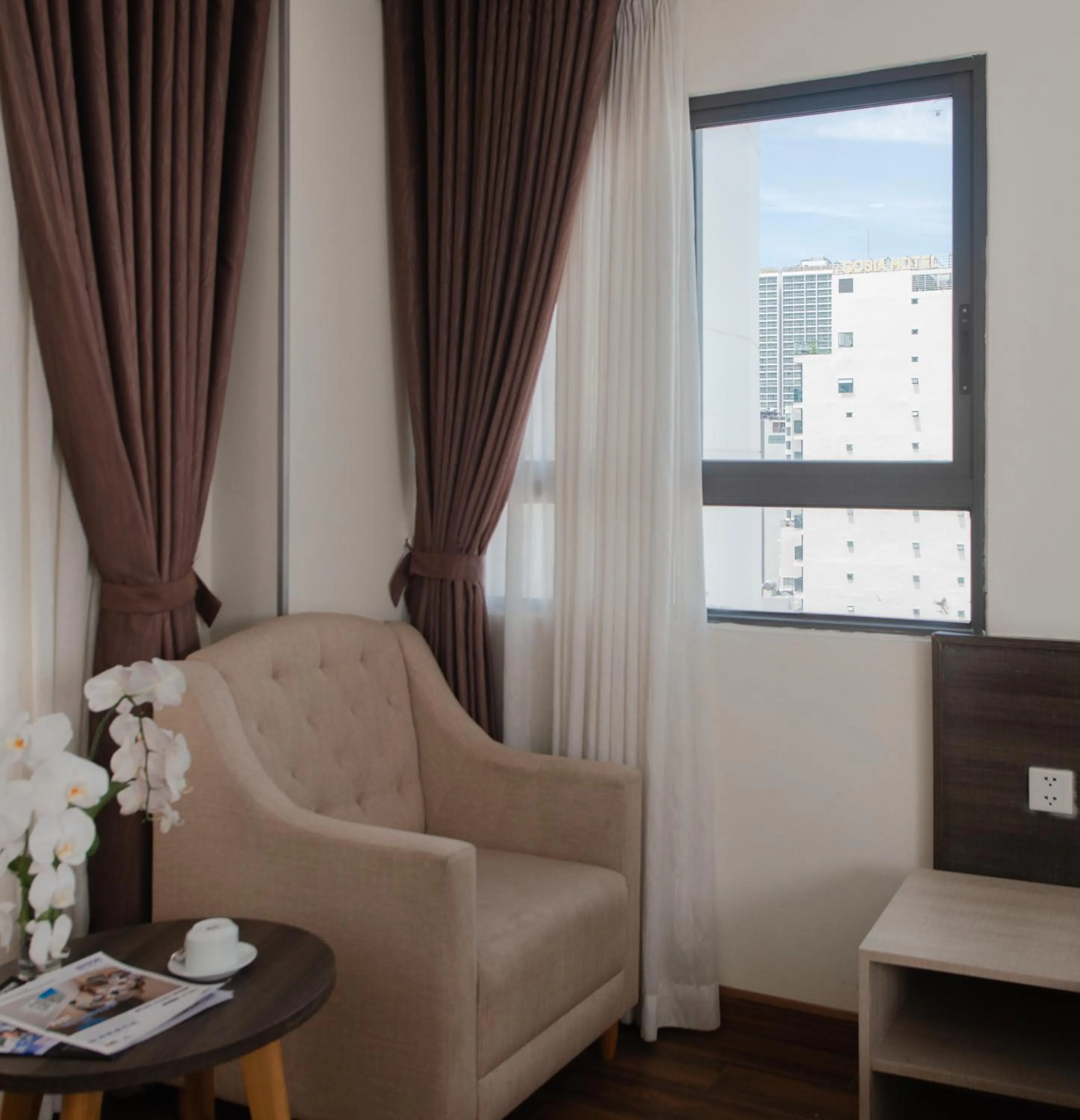 Seating area in BN Boutique Nha Trang Beach