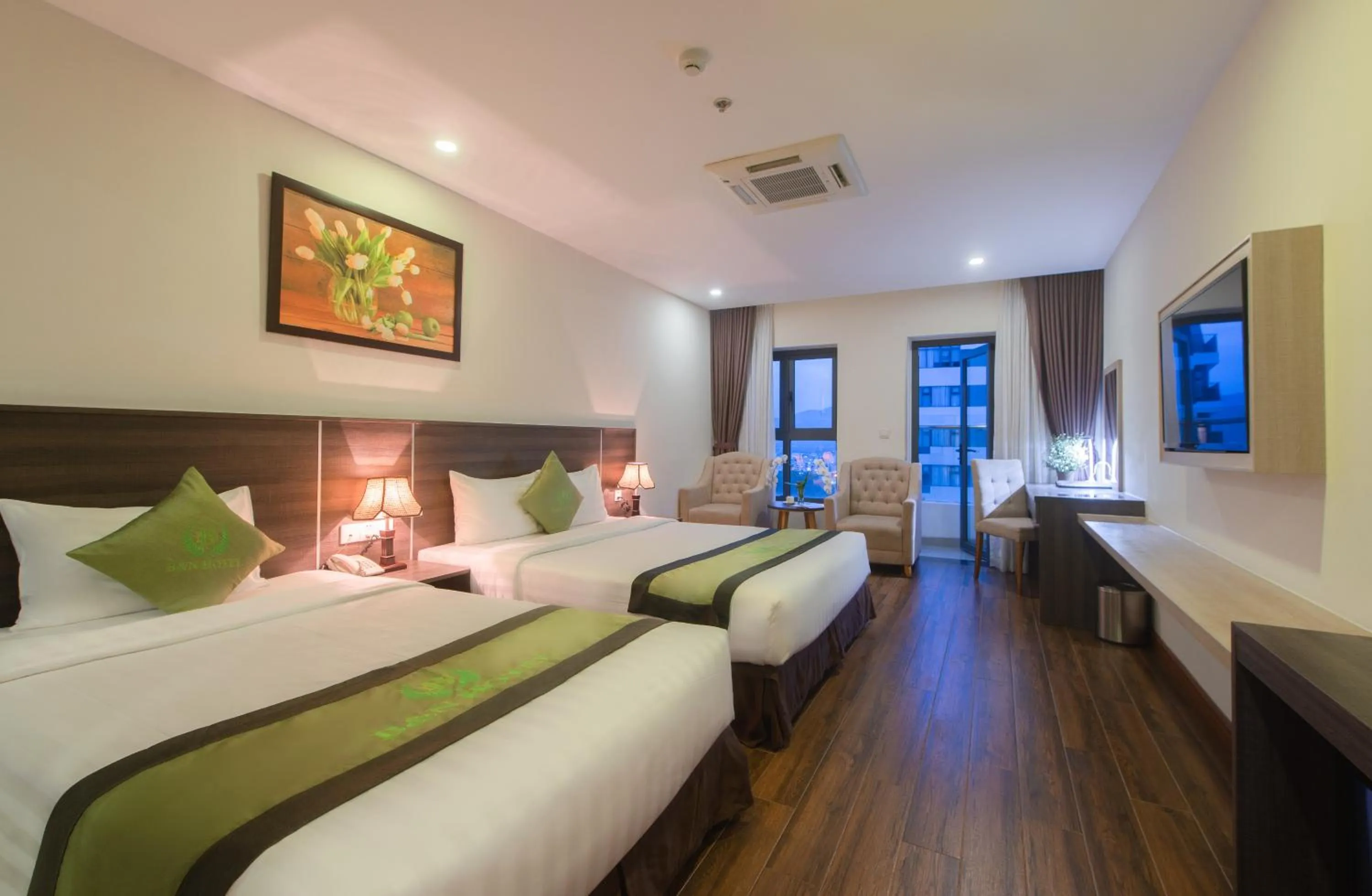 Bed in BN Boutique Nha Trang Beach