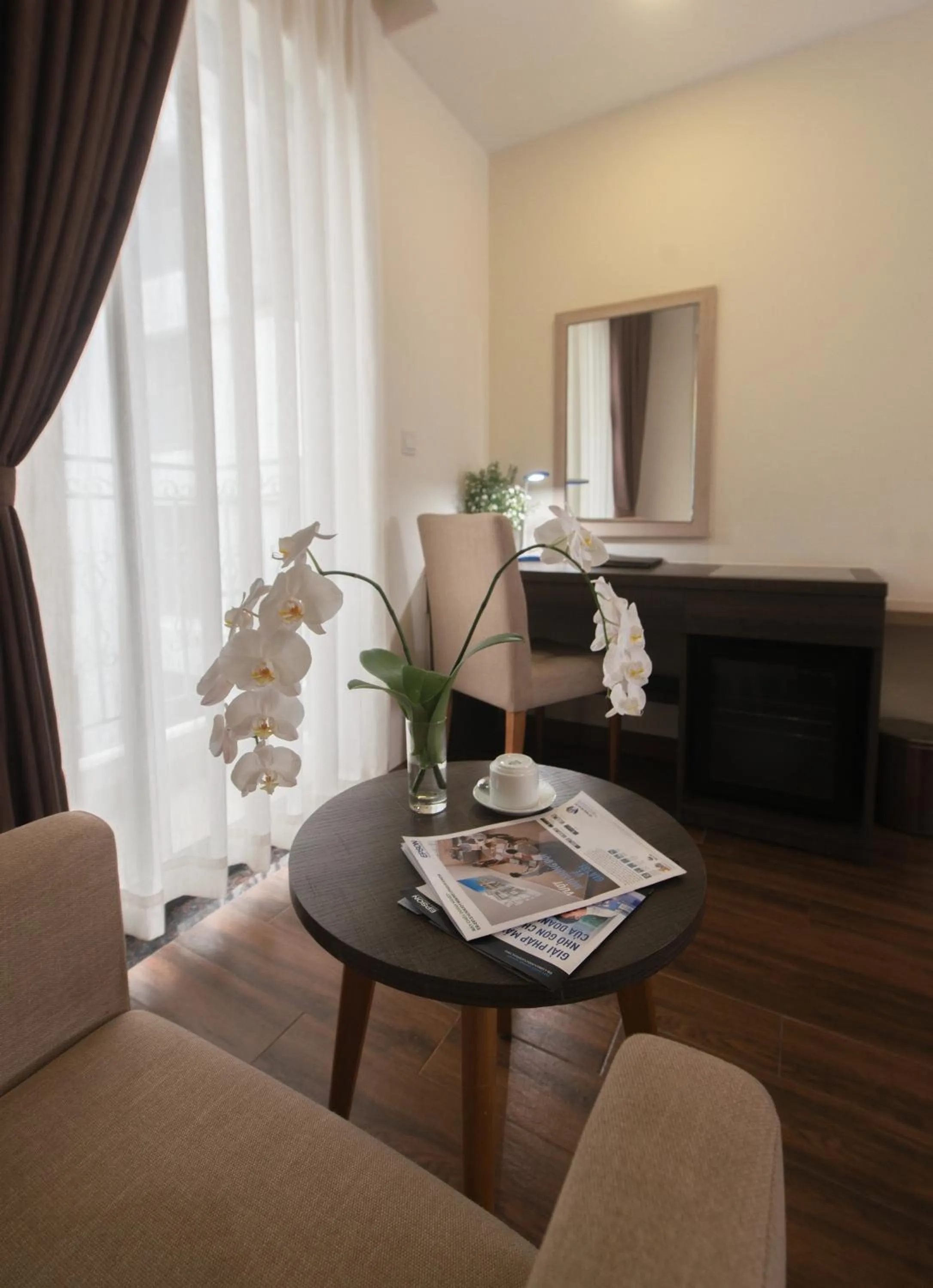 Seating area in BN Boutique Nha Trang Beach