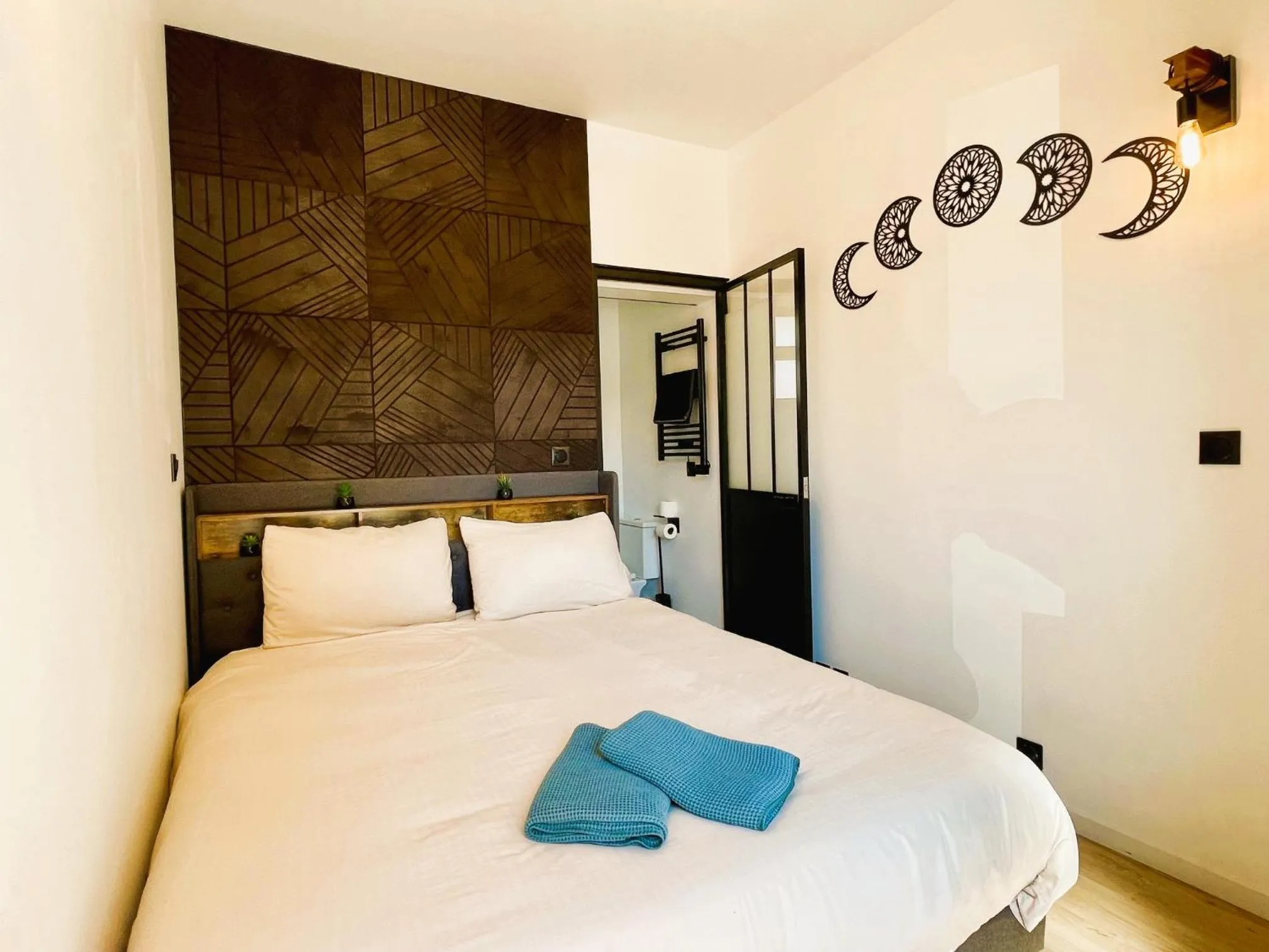 Bed in La Villa Bligny