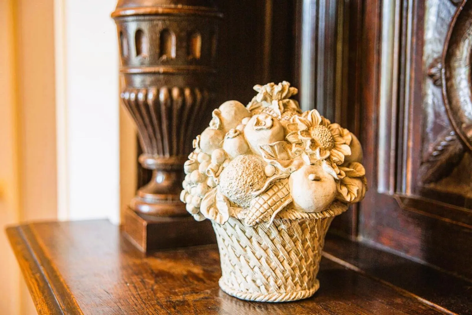 Decorative detail in La Villa Bligny