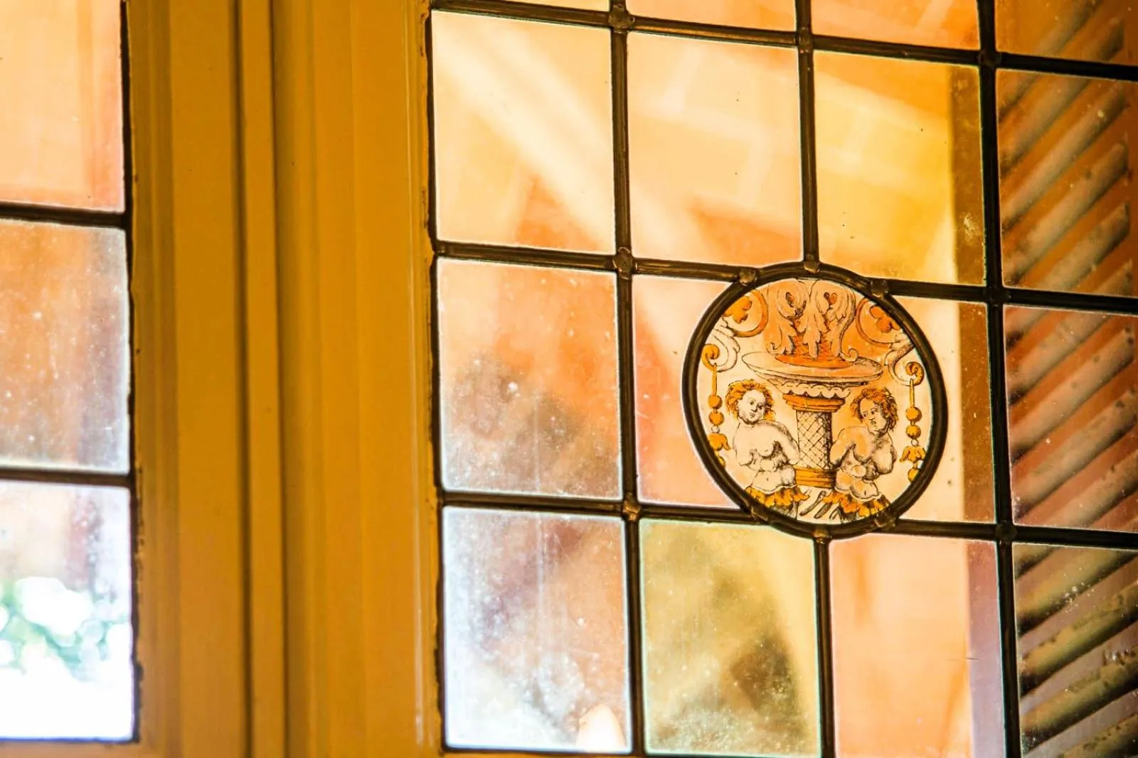 Decorative detail in La Villa Bligny