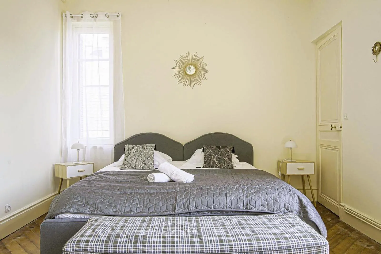 Bedroom, Bed in La Villa Bligny