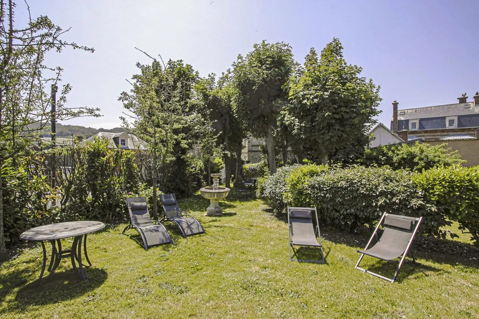 Garden in La Villa Bligny