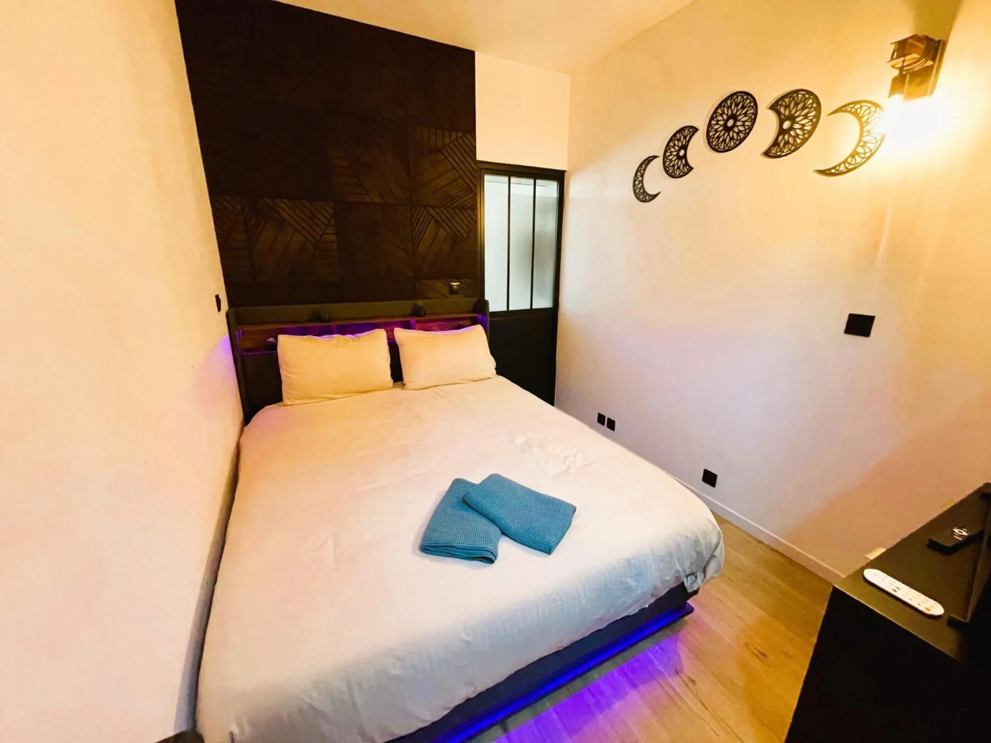 Bed in La Villa Bligny