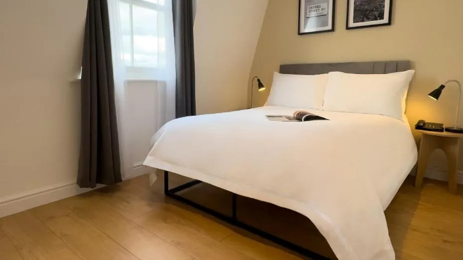 Bed in Berjaya Eden Park London Hotel