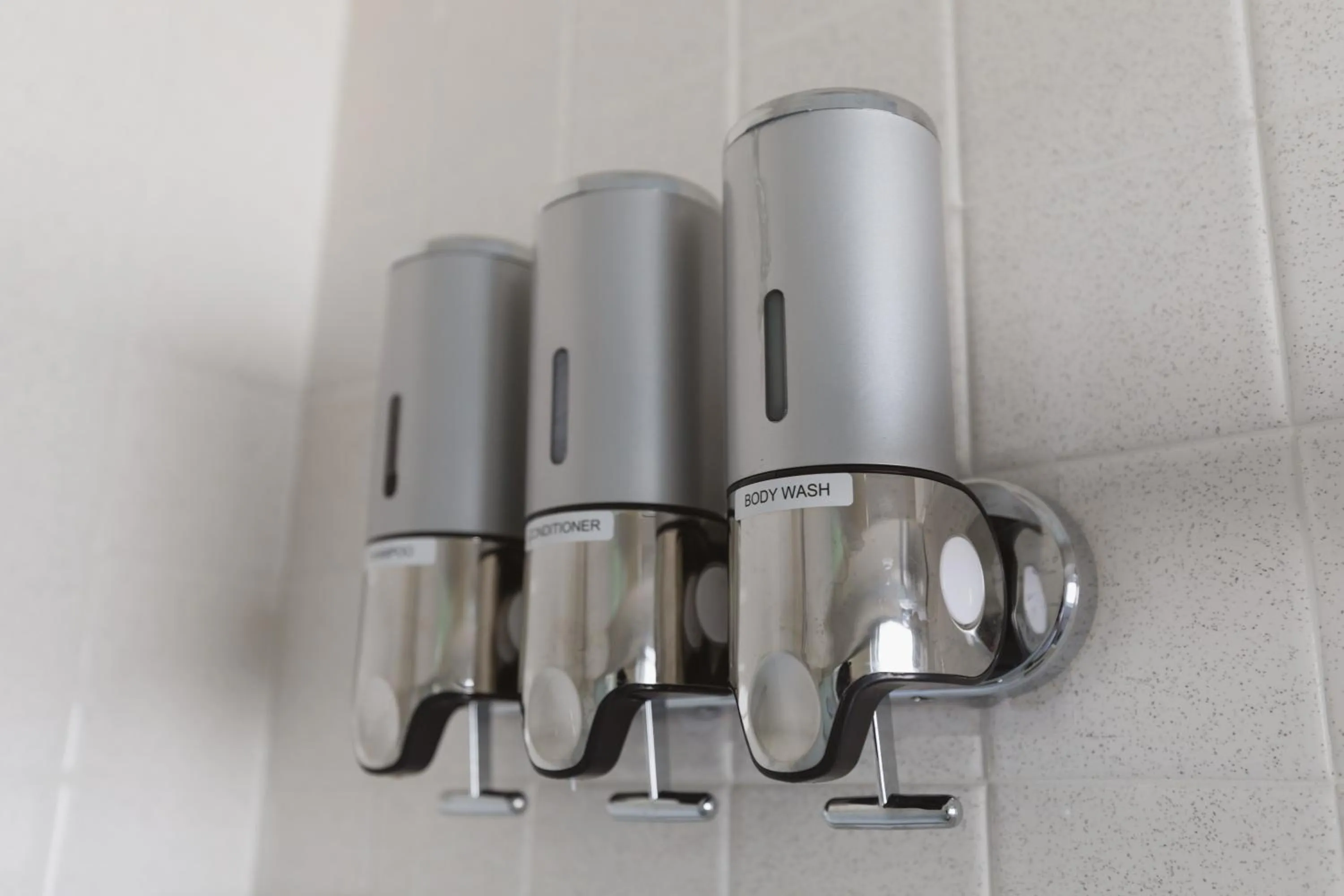 Shower in Motel Bear Lake