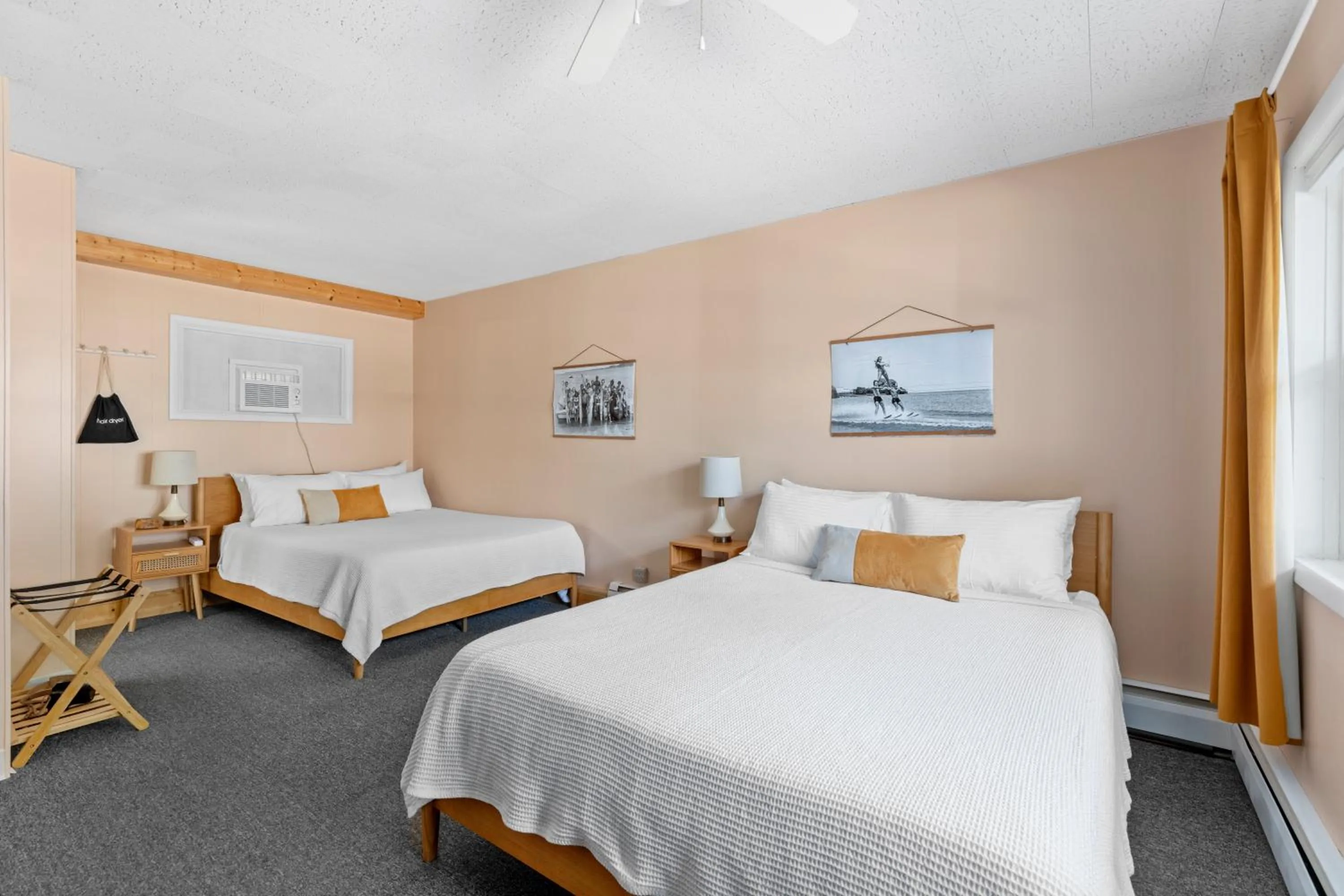 Bed in Motel Bear Lake