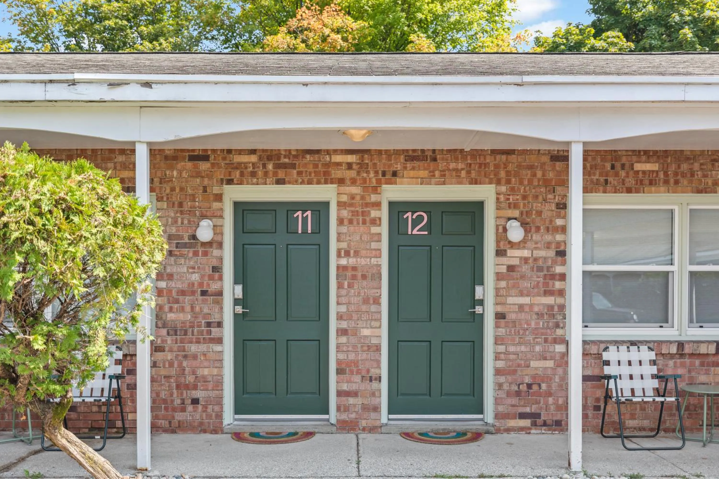 Facade/entrance in Motel Bear Lake