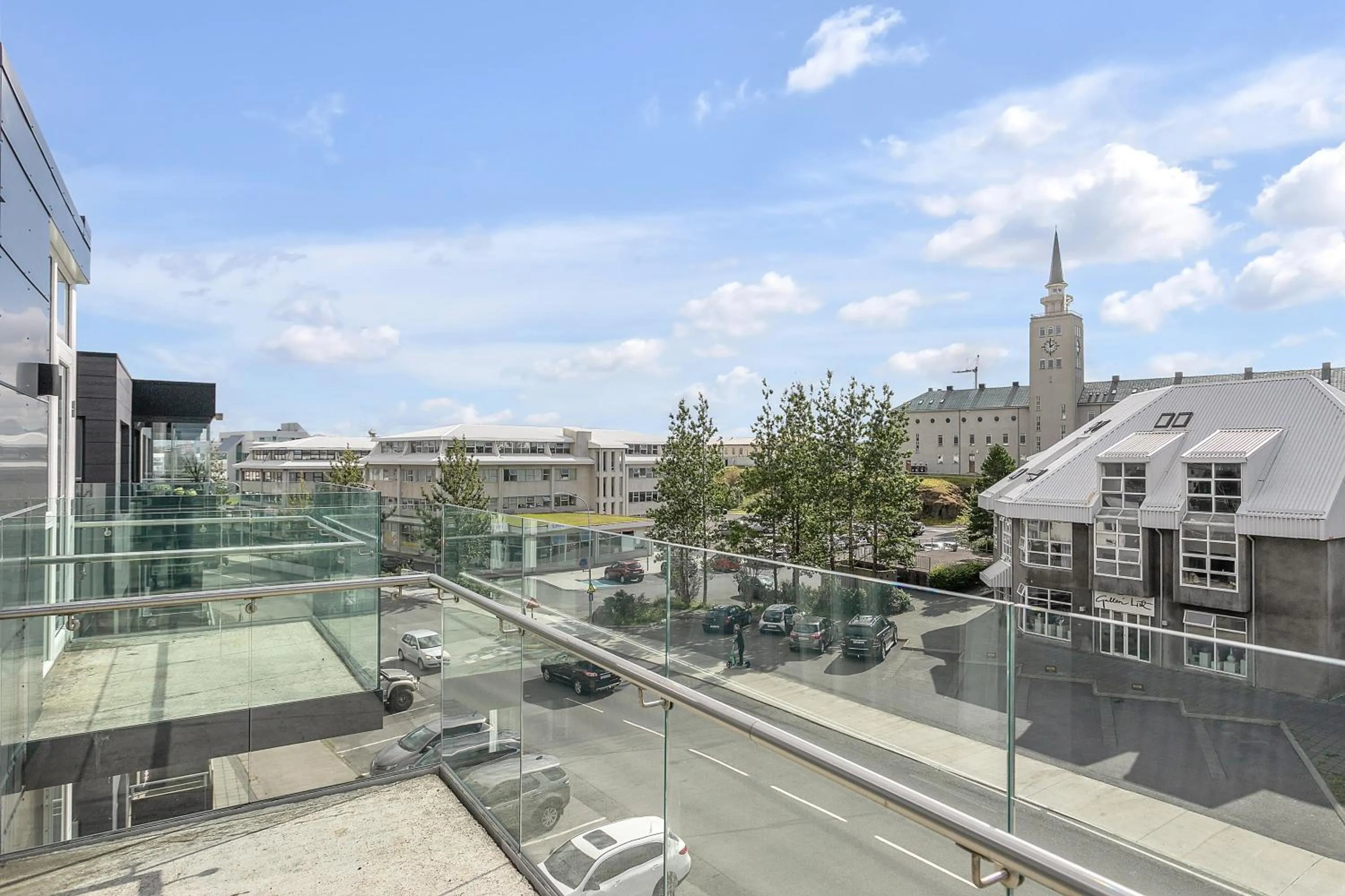 City view in Hotel Aska