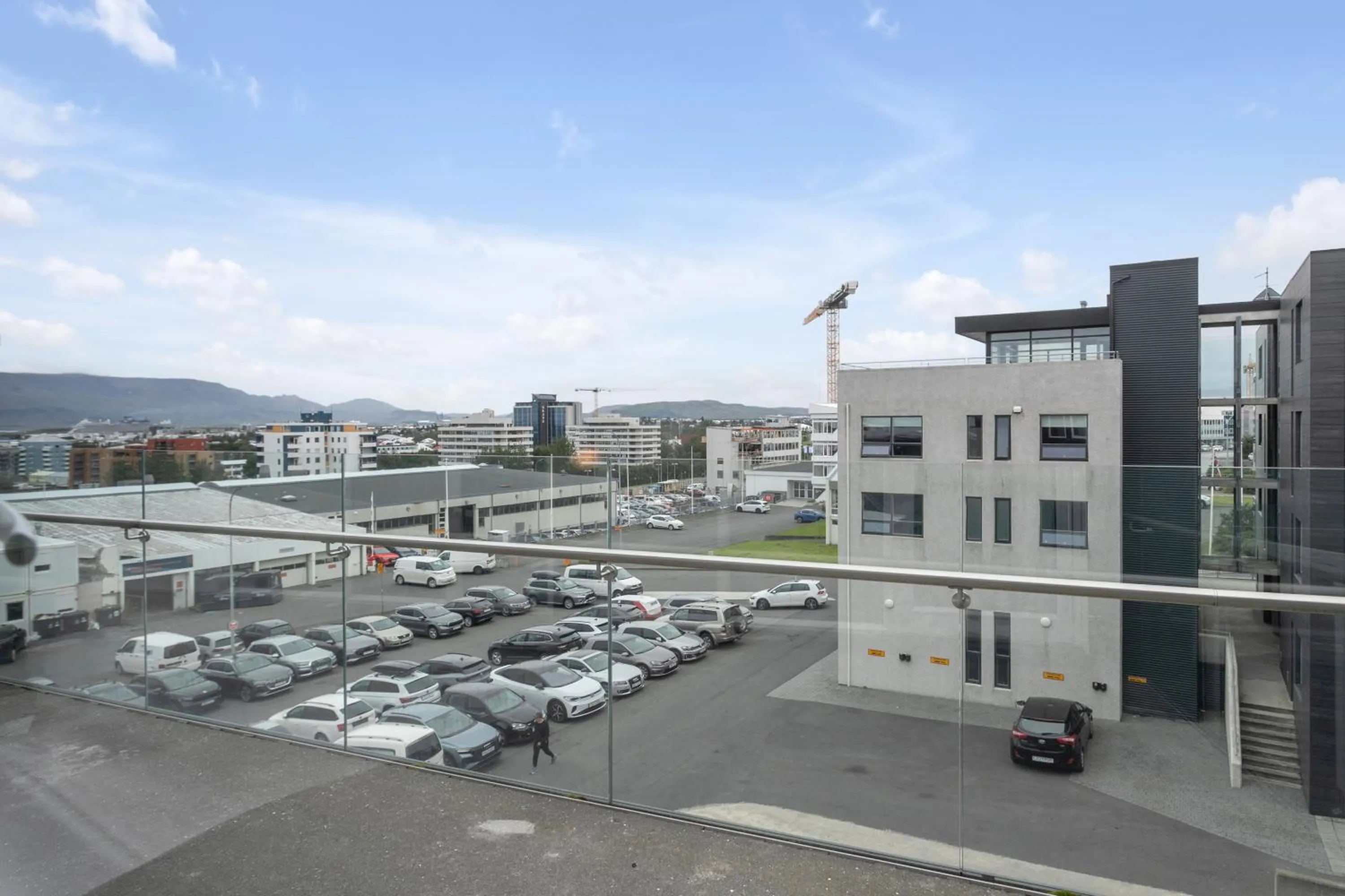 City view in Hotel Aska