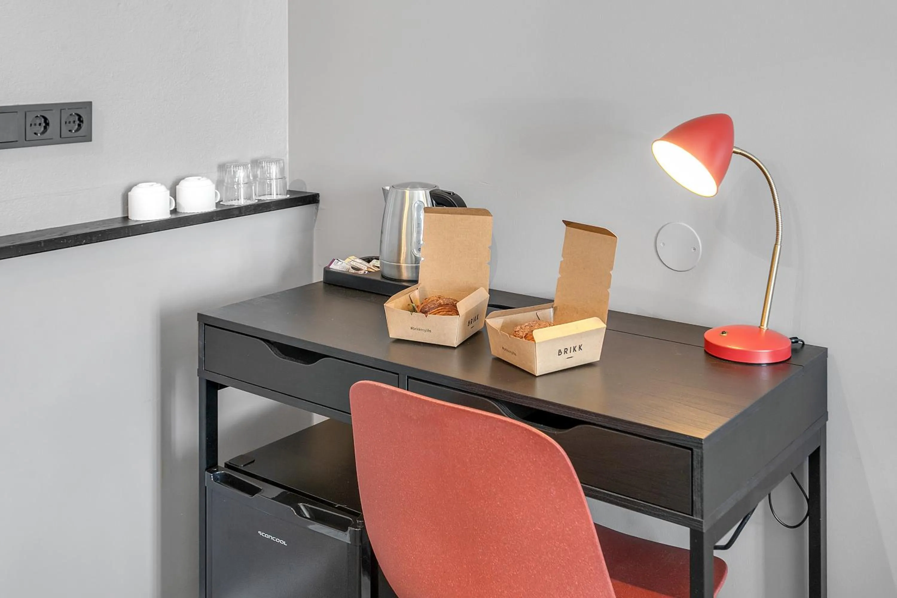 Seating area in Hotel Aska