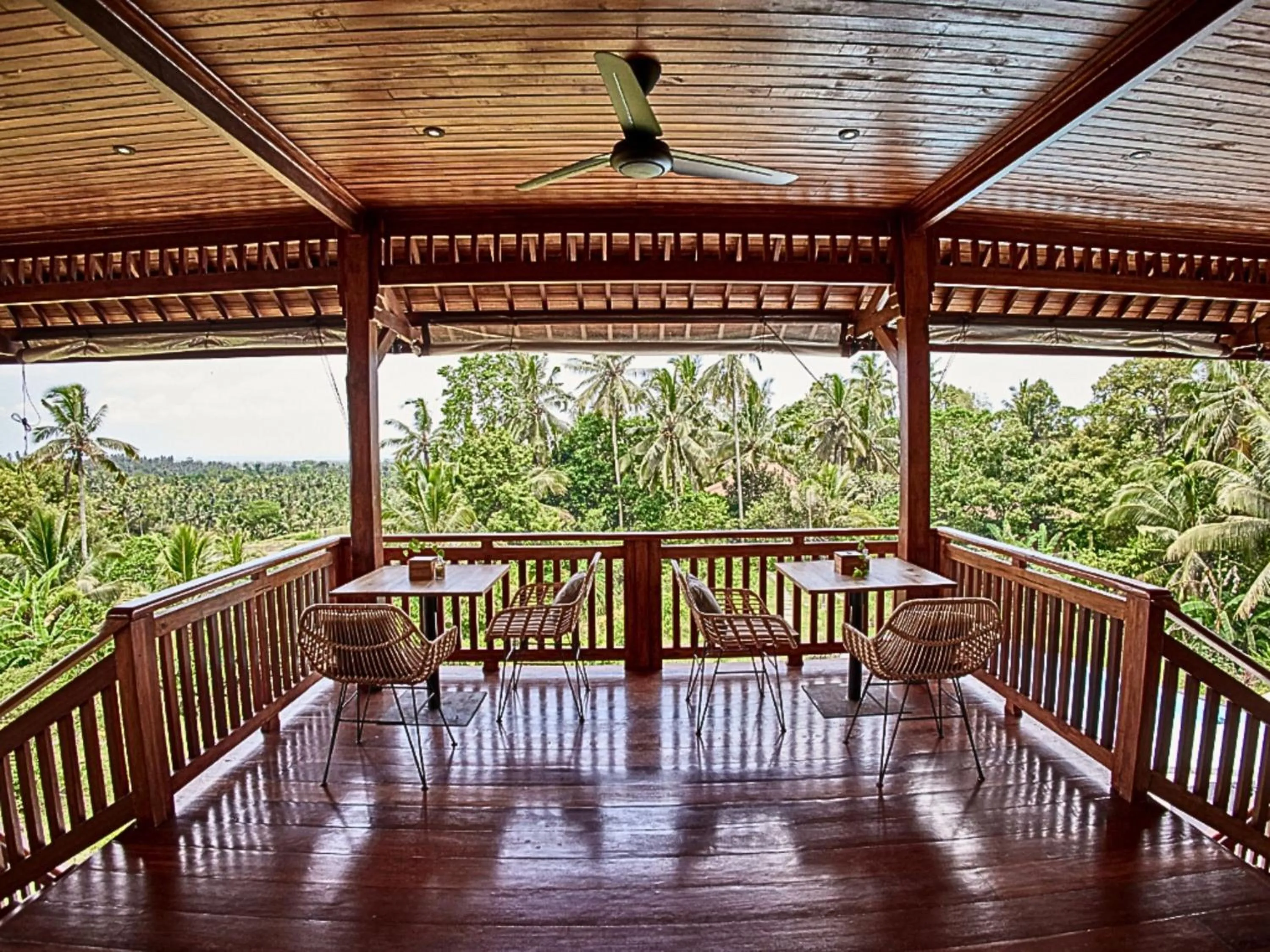 Natural landscape in Antagana Retreat